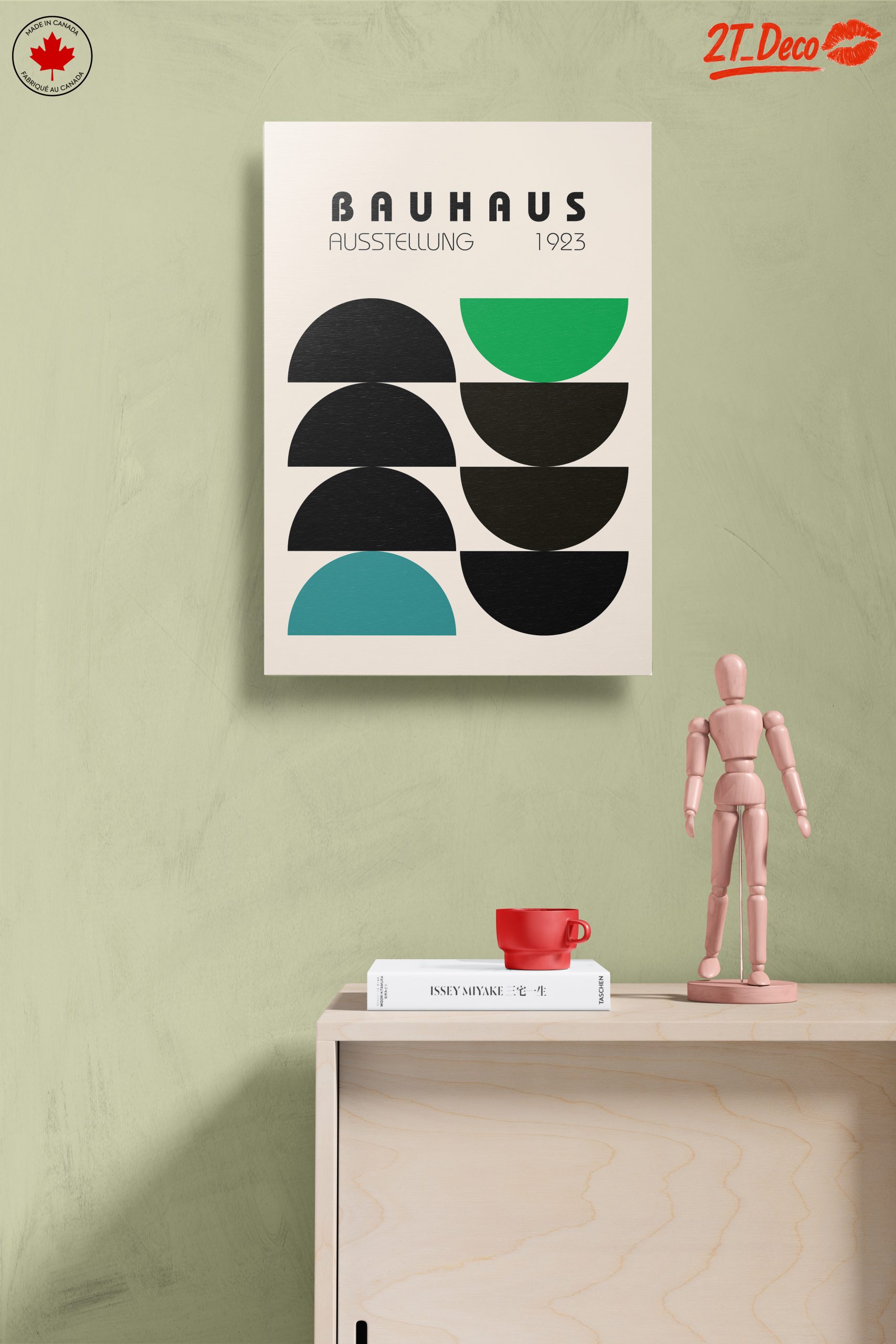 Bauhaus Artistic Exhibition Poster - Image 14