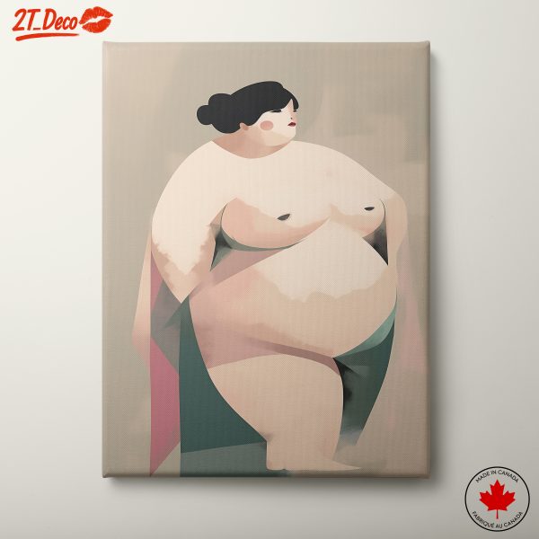 Stylized Contemporary Woman Portrait