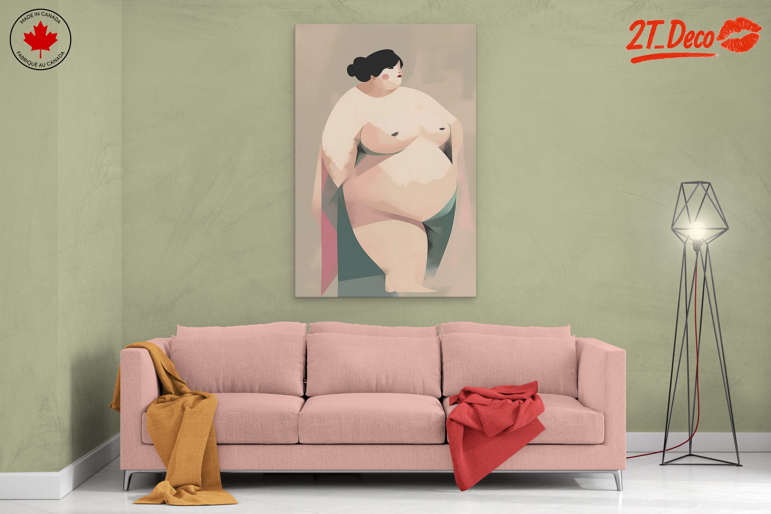 Stylized Contemporary Woman Portrait - Image 2