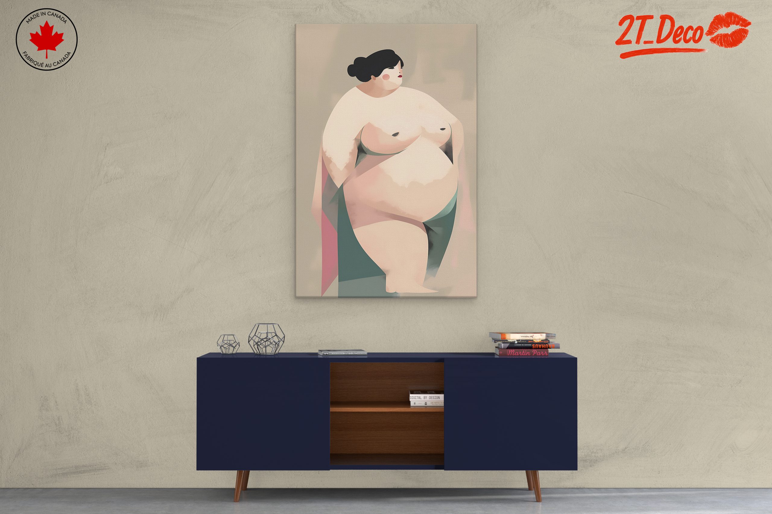 Stylized Contemporary Woman Portrait - Image 3