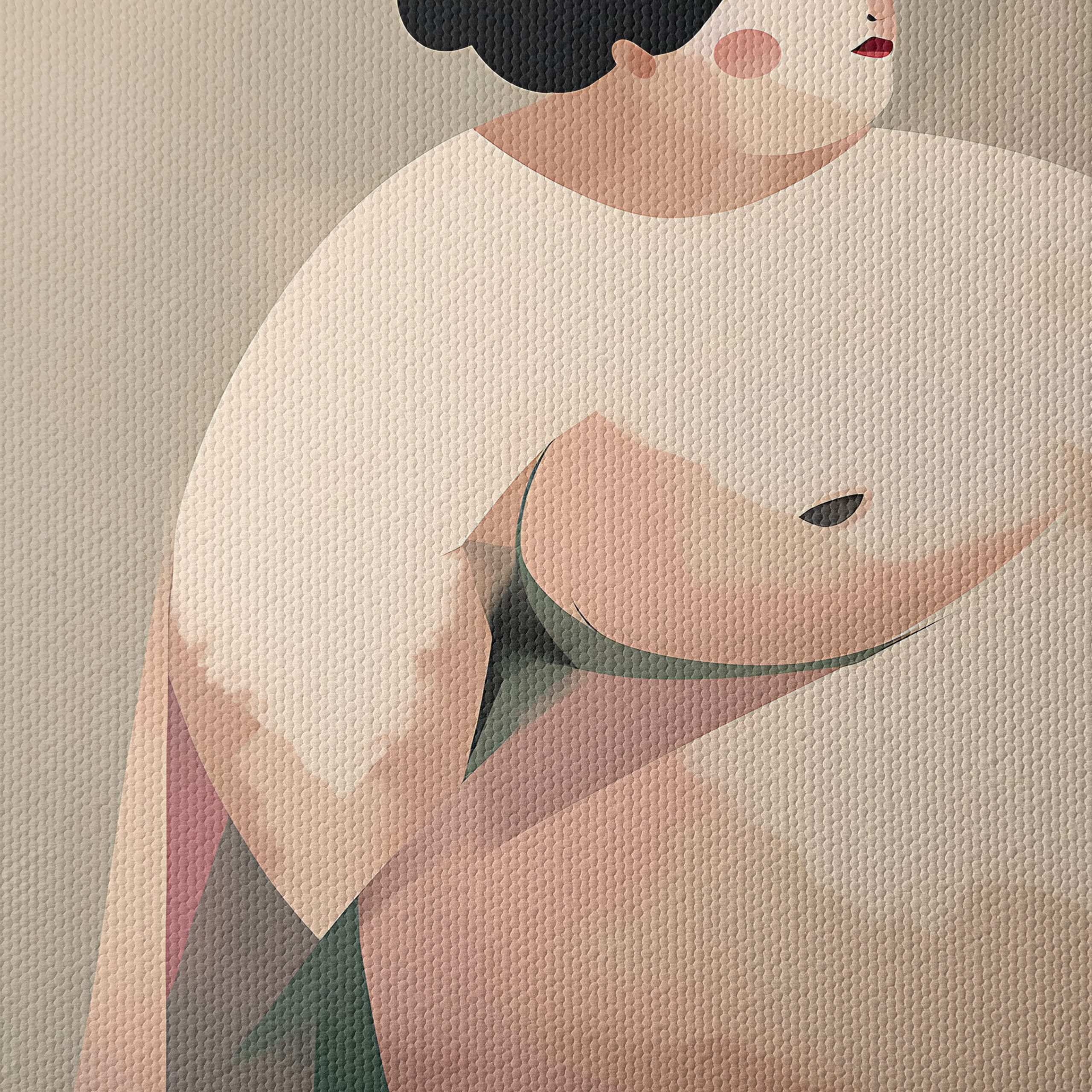 Stylized Contemporary Woman Portrait - Image 4