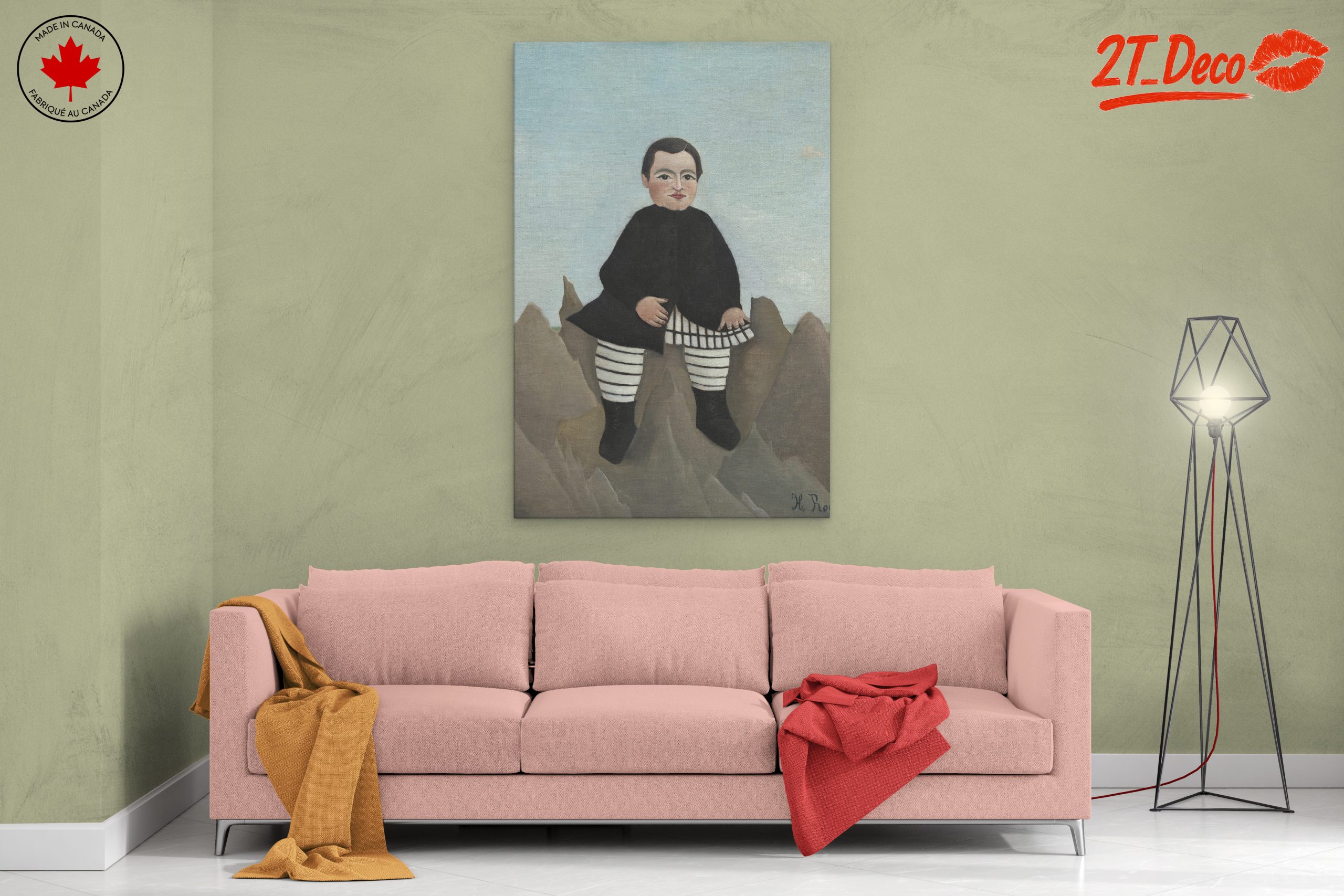 Stylized Portrait Art in Modern Style - Image 2