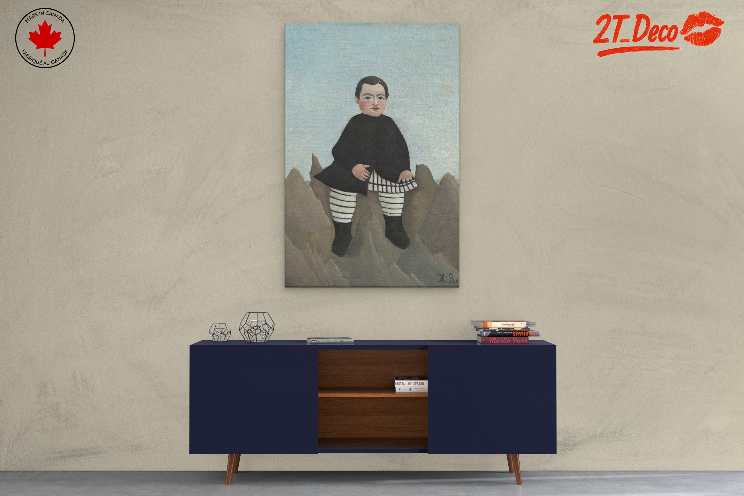 Stylized Portrait Art in Modern Style - Image 3