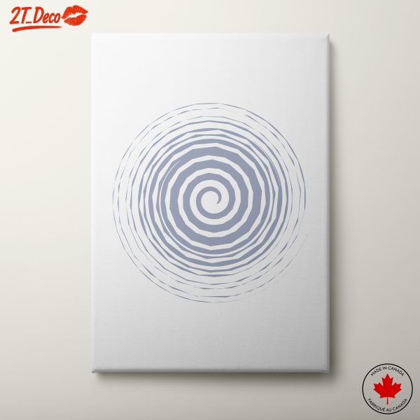 Concentric Circle Geometric Abstract Art