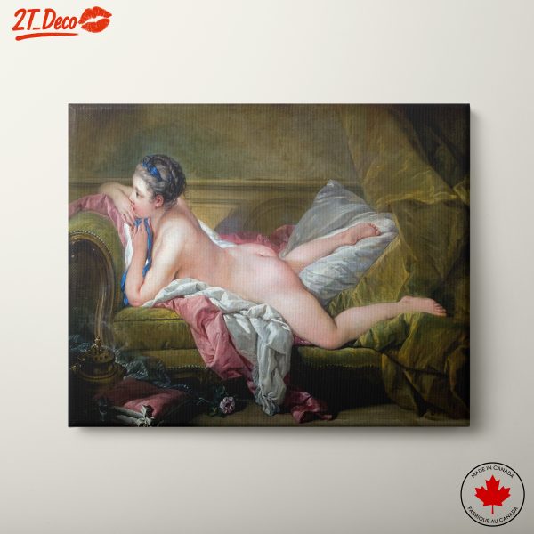 Classical Nude Figure in Elegant Drapery