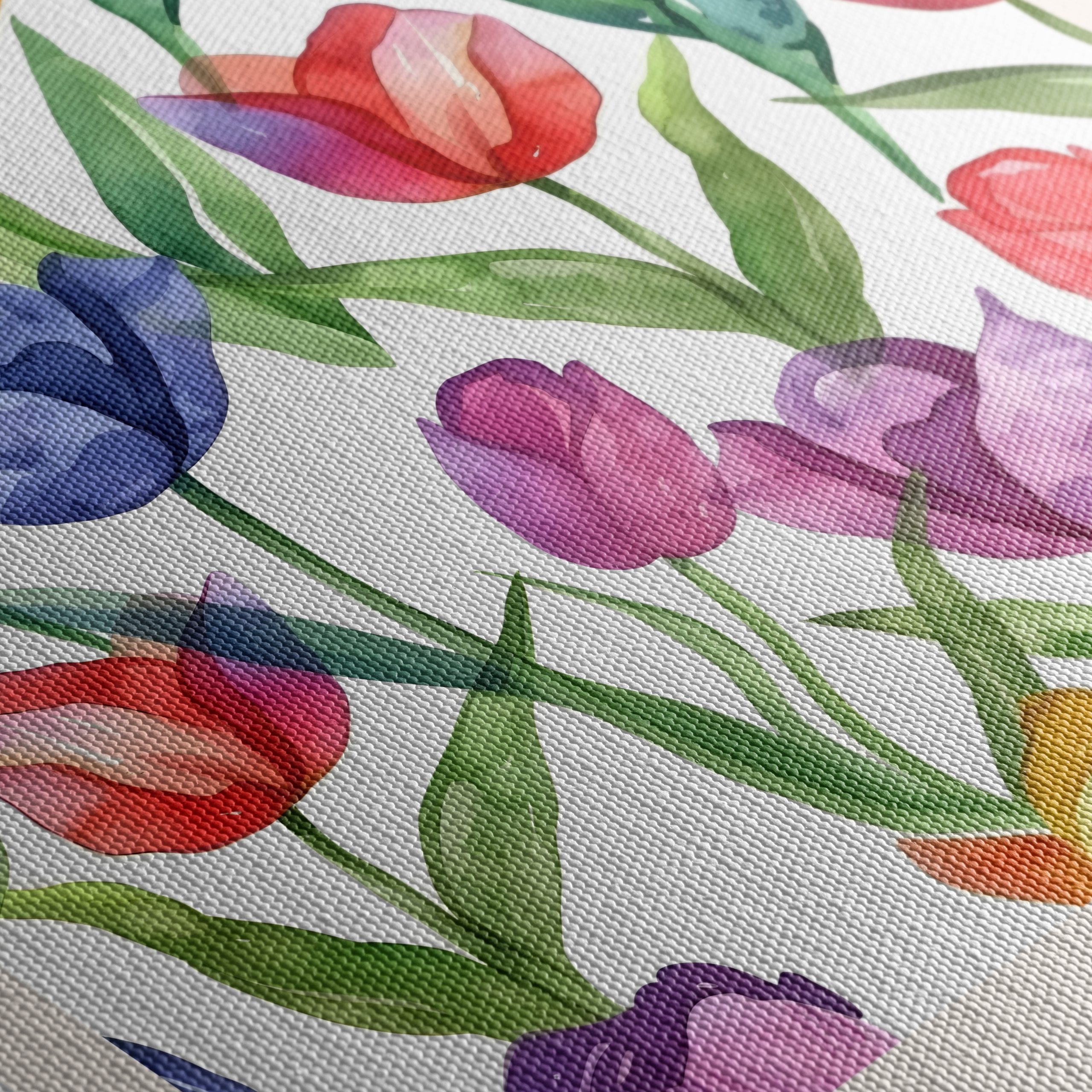 Vibrant Floral Market Art - Image 5