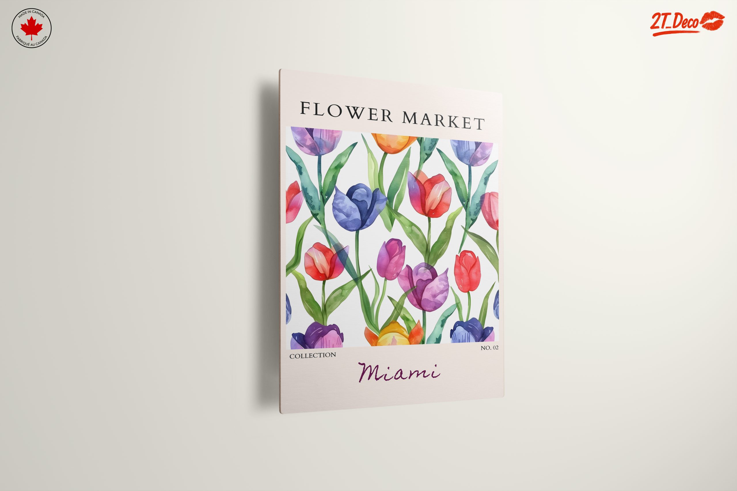 Vibrant Floral Market Art - Image 13