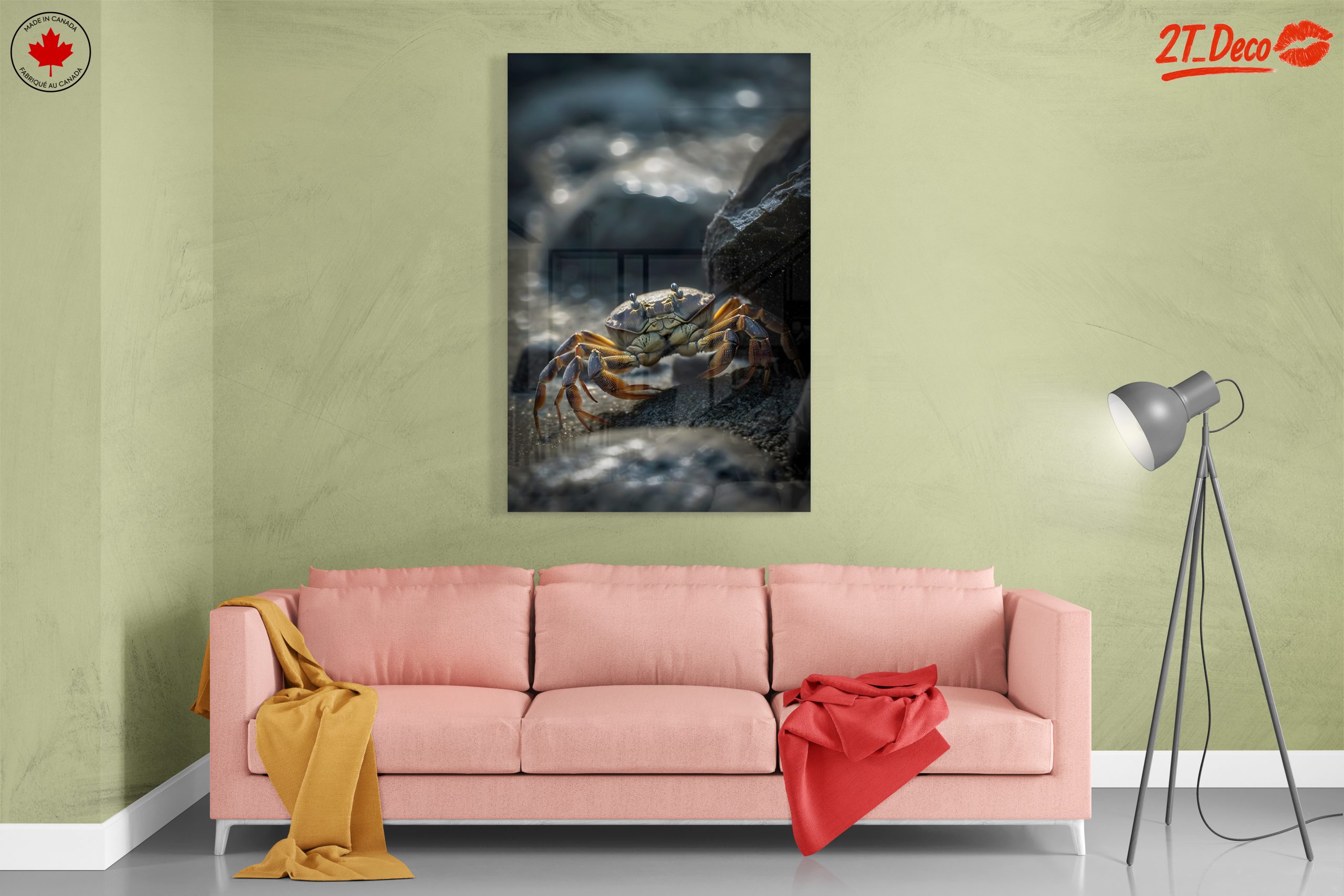 Detailed Anatomical Art of a Crab - Image 7