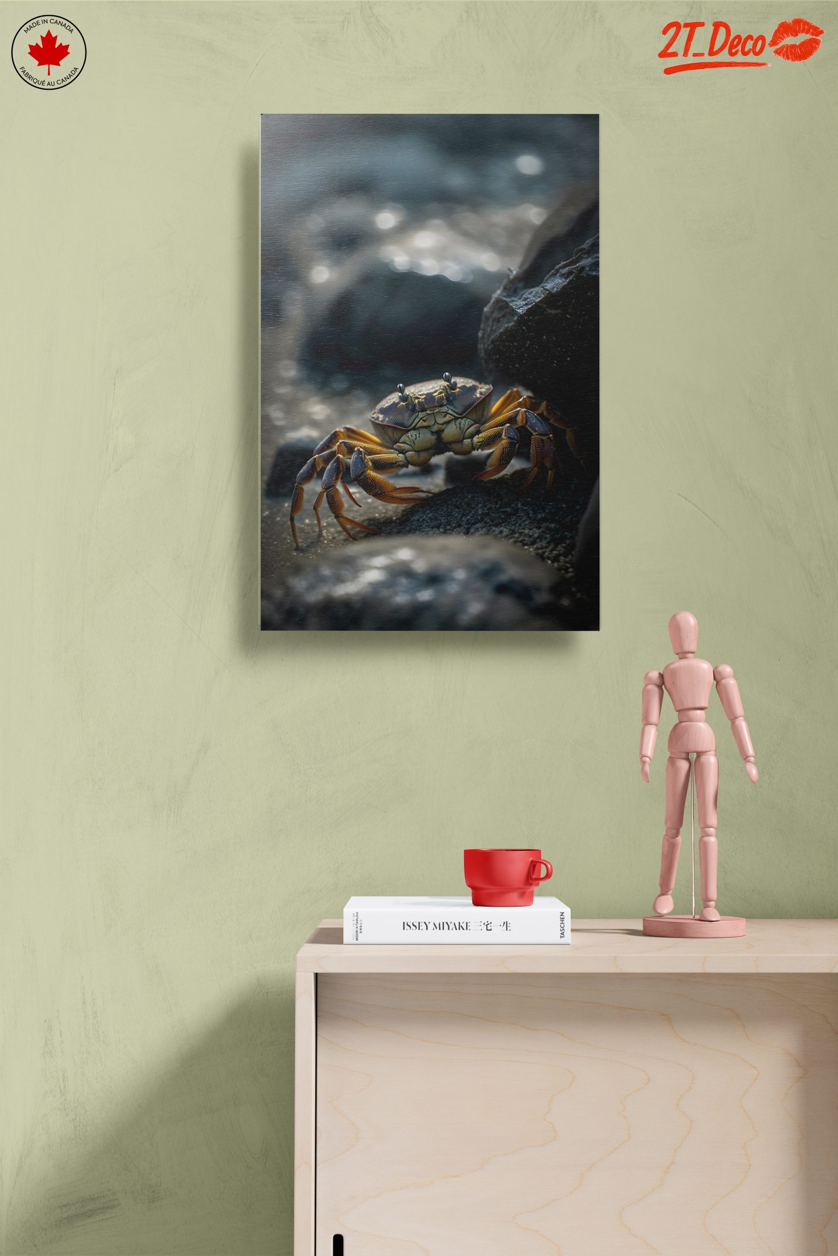 Detailed Anatomical Art of a Crab - Image 14