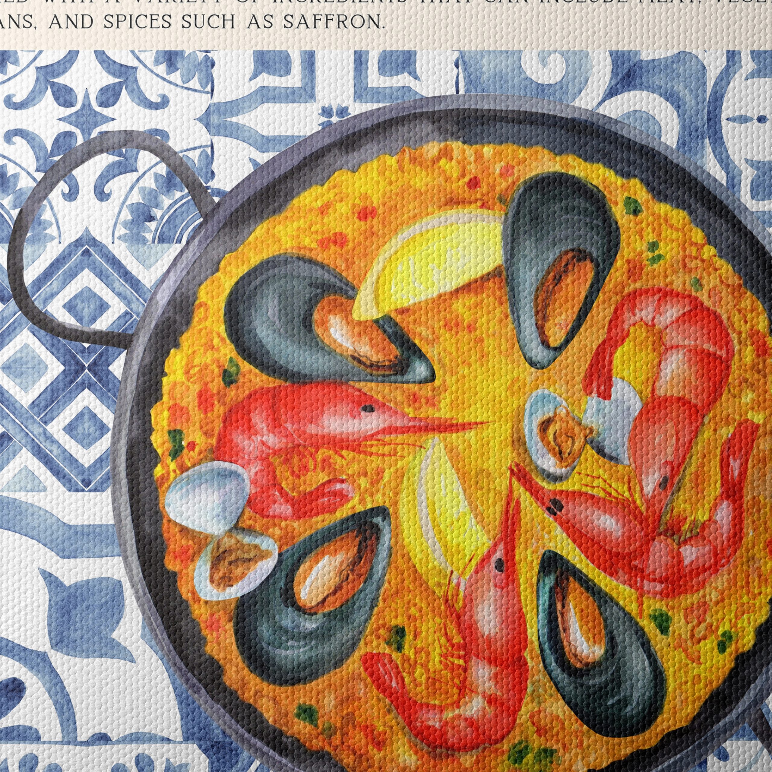 Vibrant Paella Culinary Artwork - Image 4