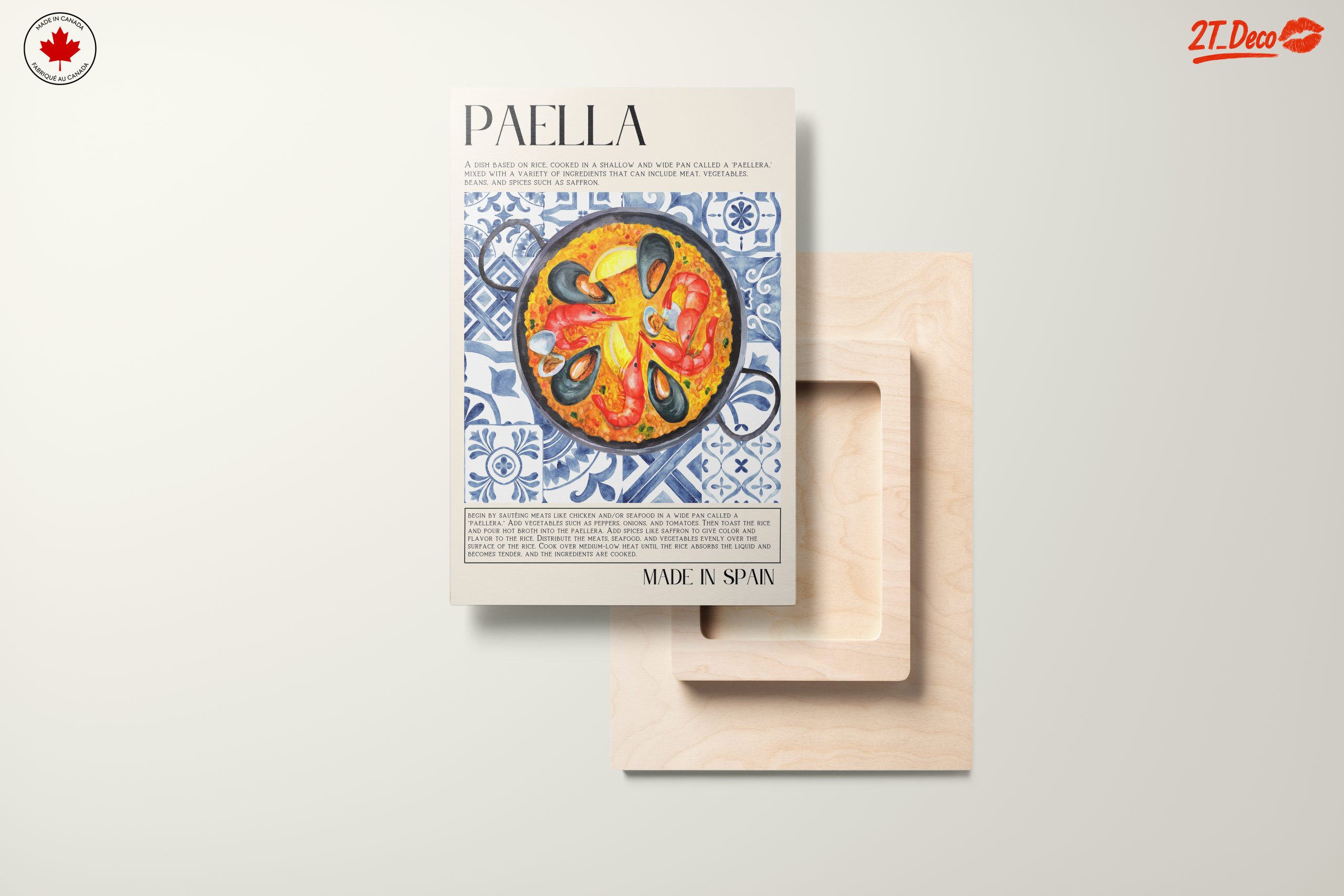 Vibrant Paella Culinary Artwork - Image 11