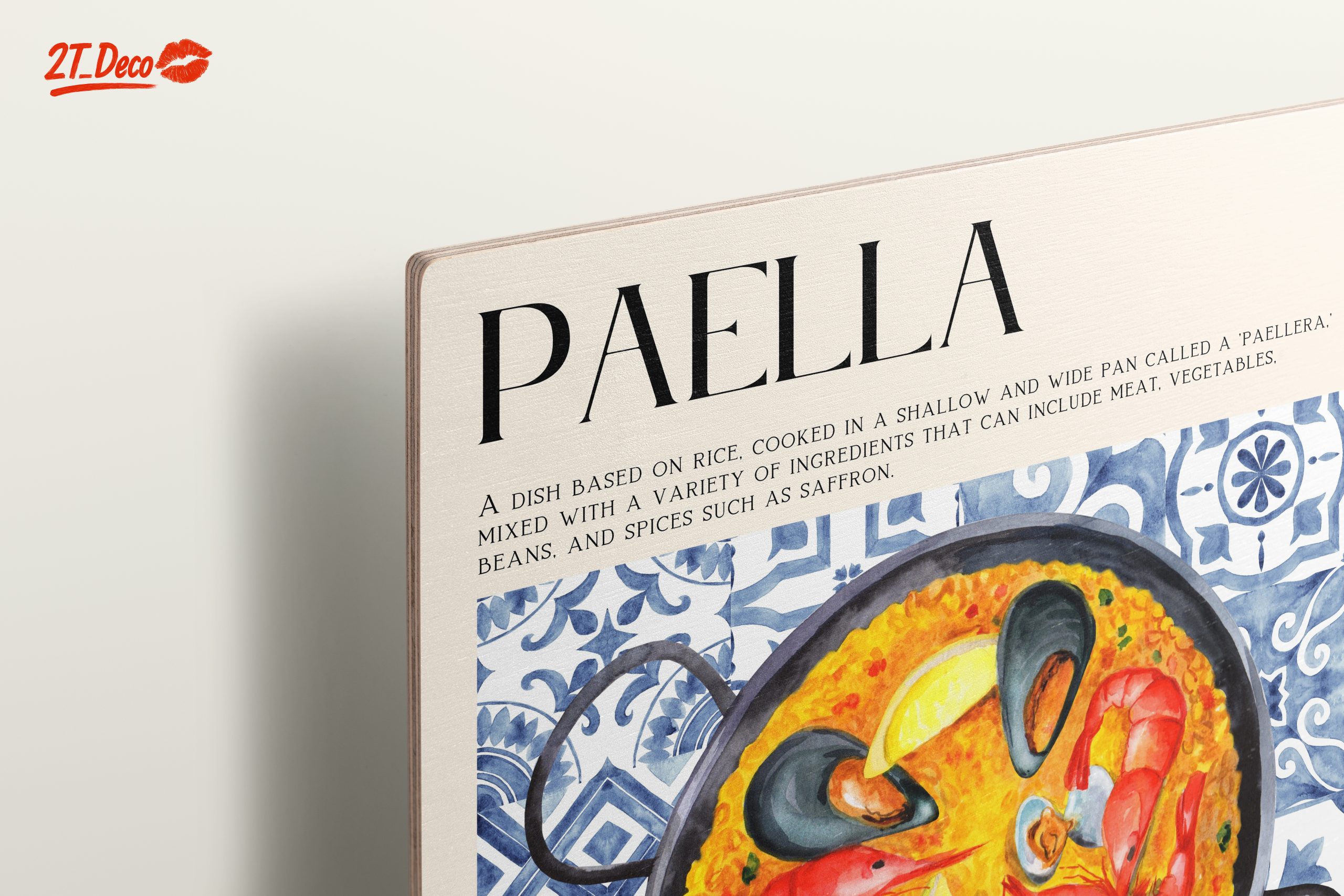 Vibrant Paella Culinary Artwork - Image 15