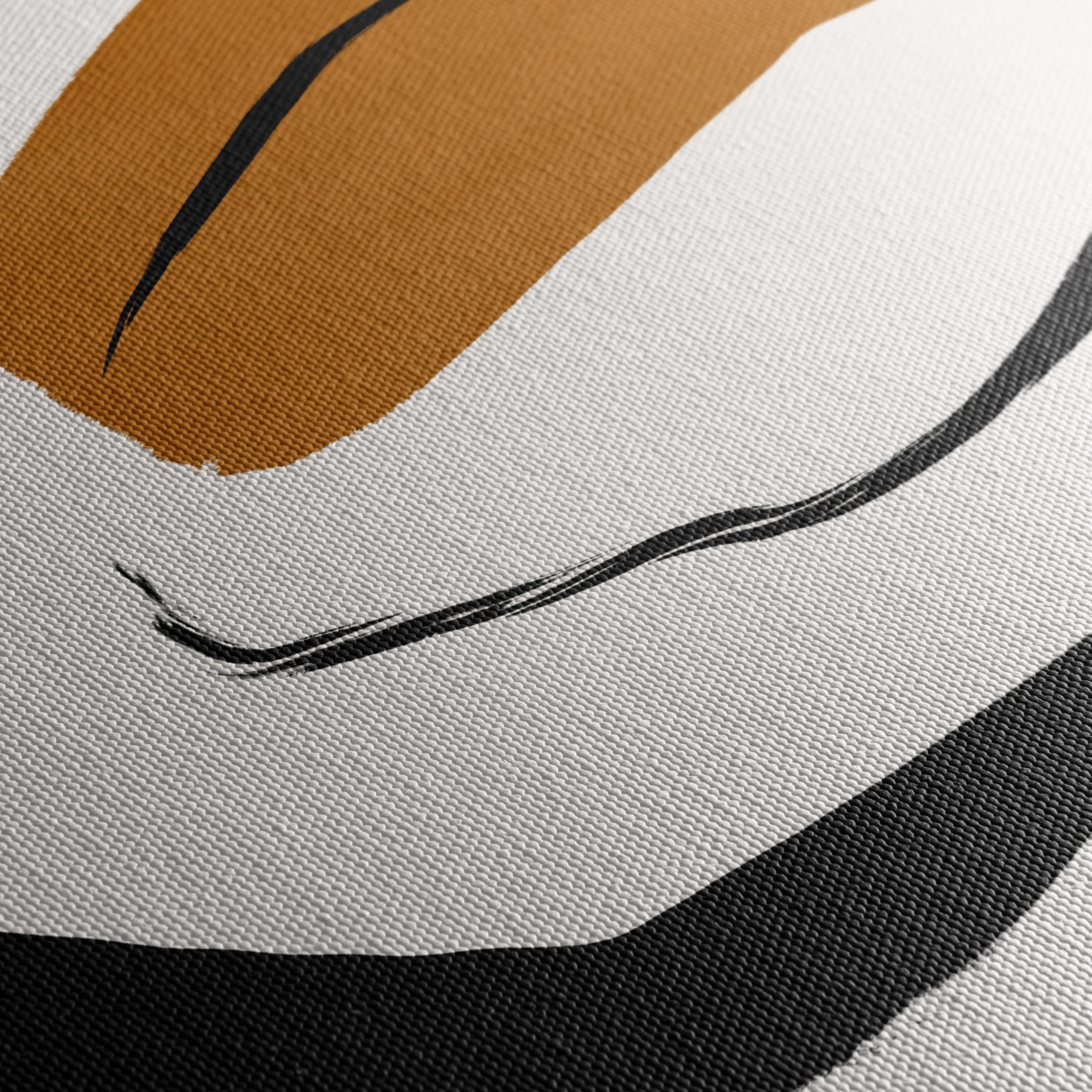 Modern Abstract Art with Warm Tones - Image 5