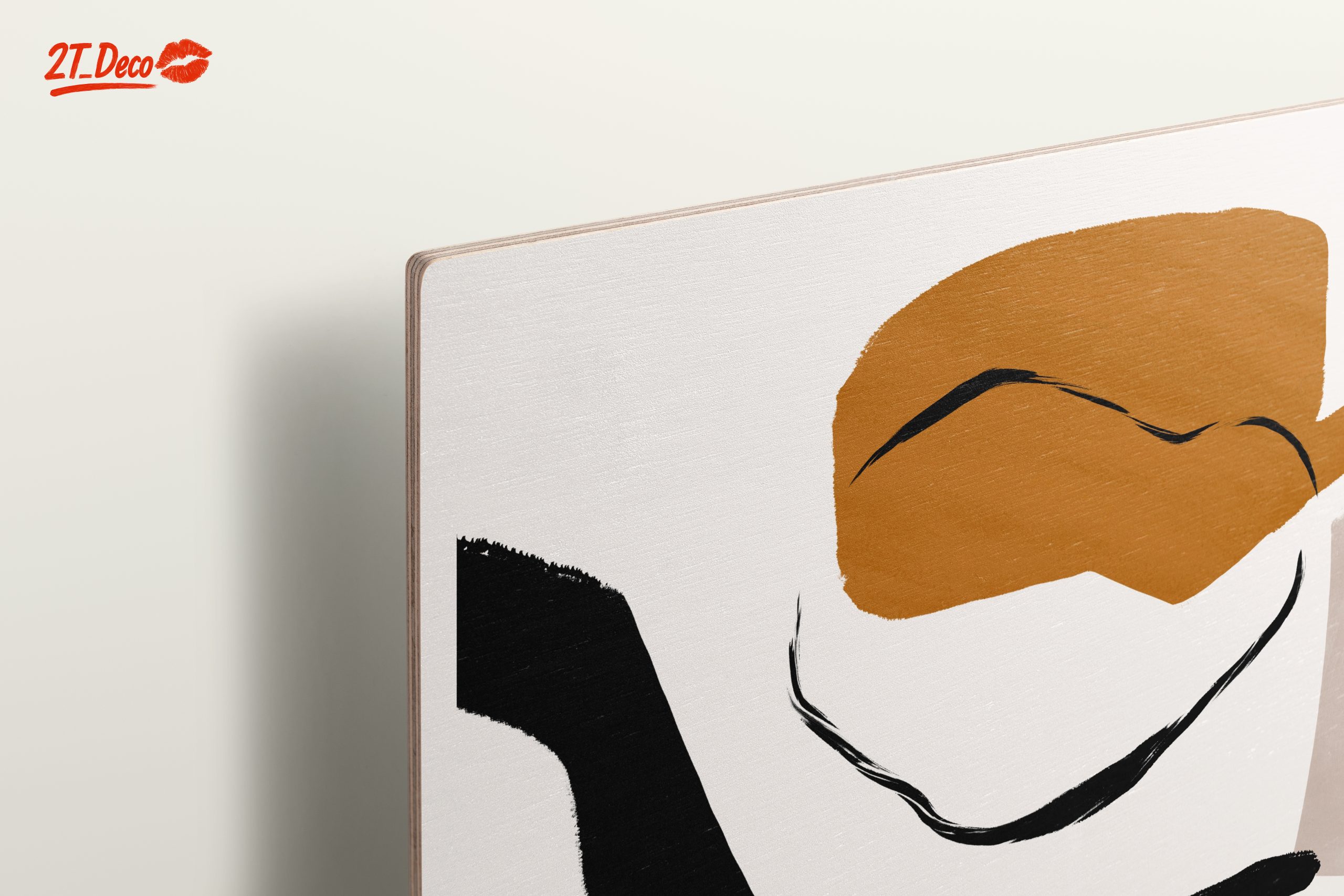 Modern Abstract Art with Warm Tones - Image 15