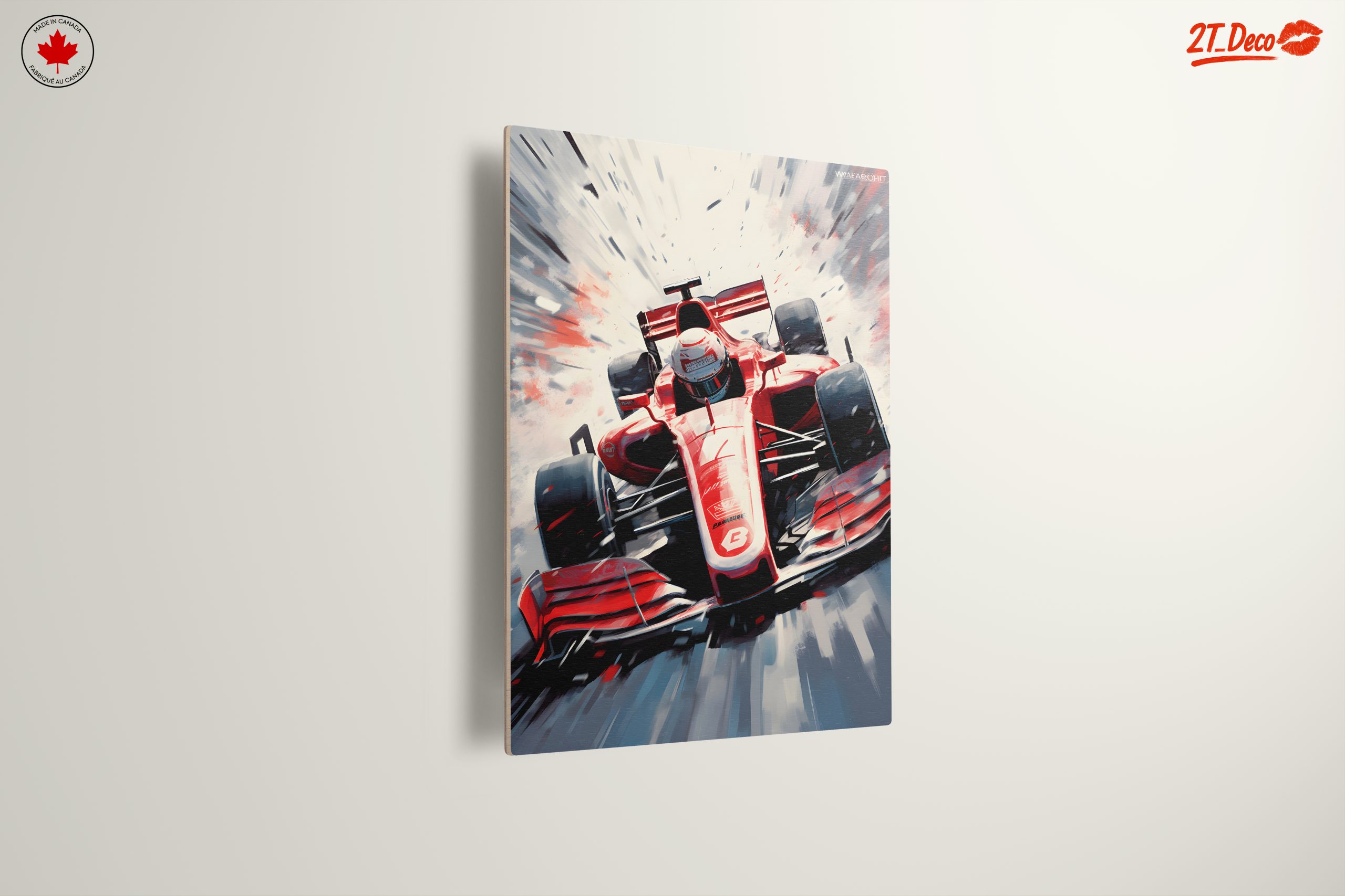 Dynamic Racing Car Artwork - Image 13
