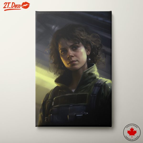 Futuristic Character Portrait with Intriguing Lighting