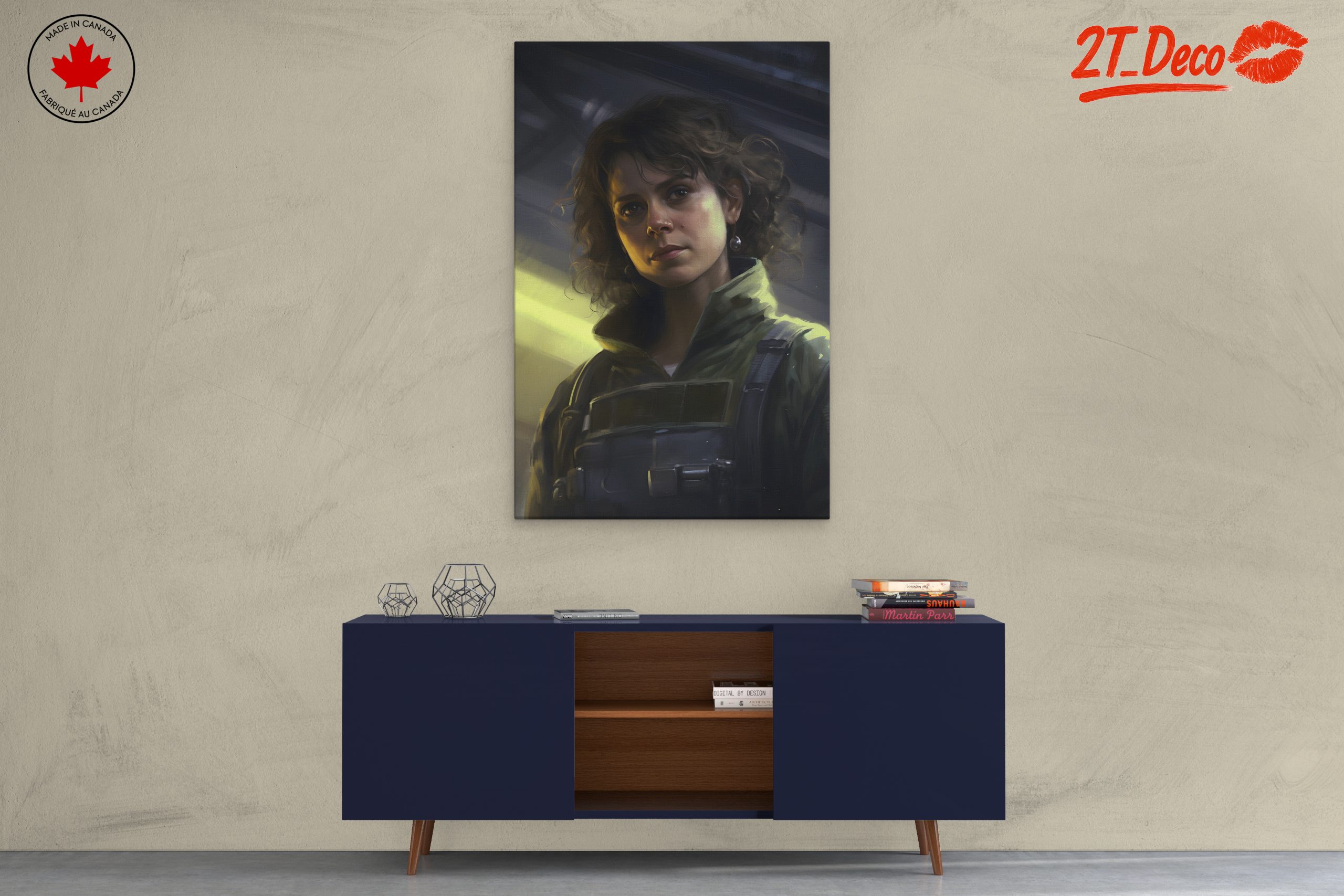 Futuristic Character Portrait with Intriguing Lighting - Image 3