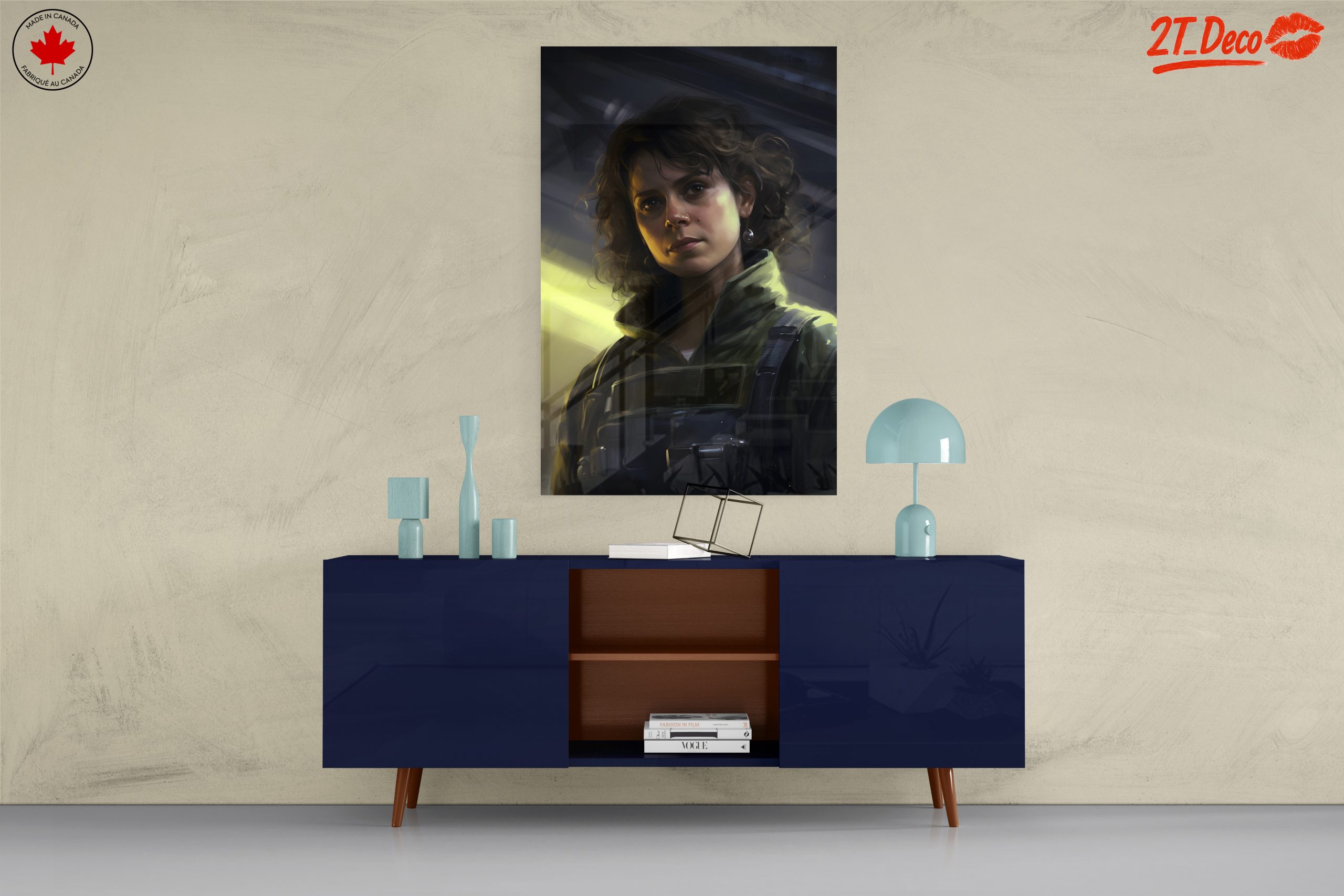 Futuristic Character Portrait with Intriguing Lighting - Image 8