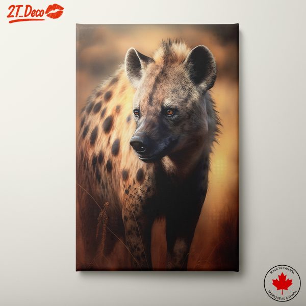 Realistic Artistic Hyena Portrait