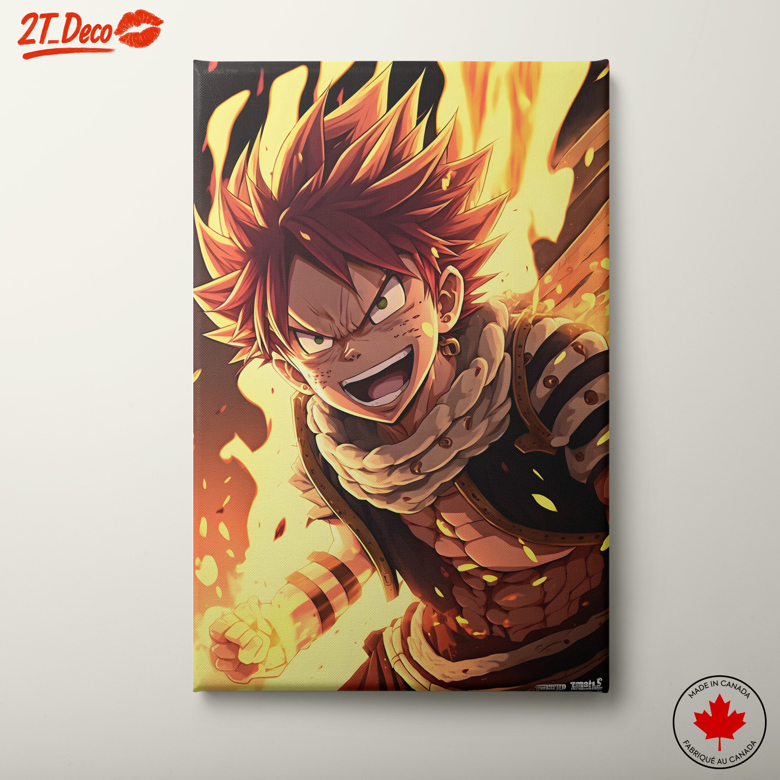 Fairy Tail Character in Flames