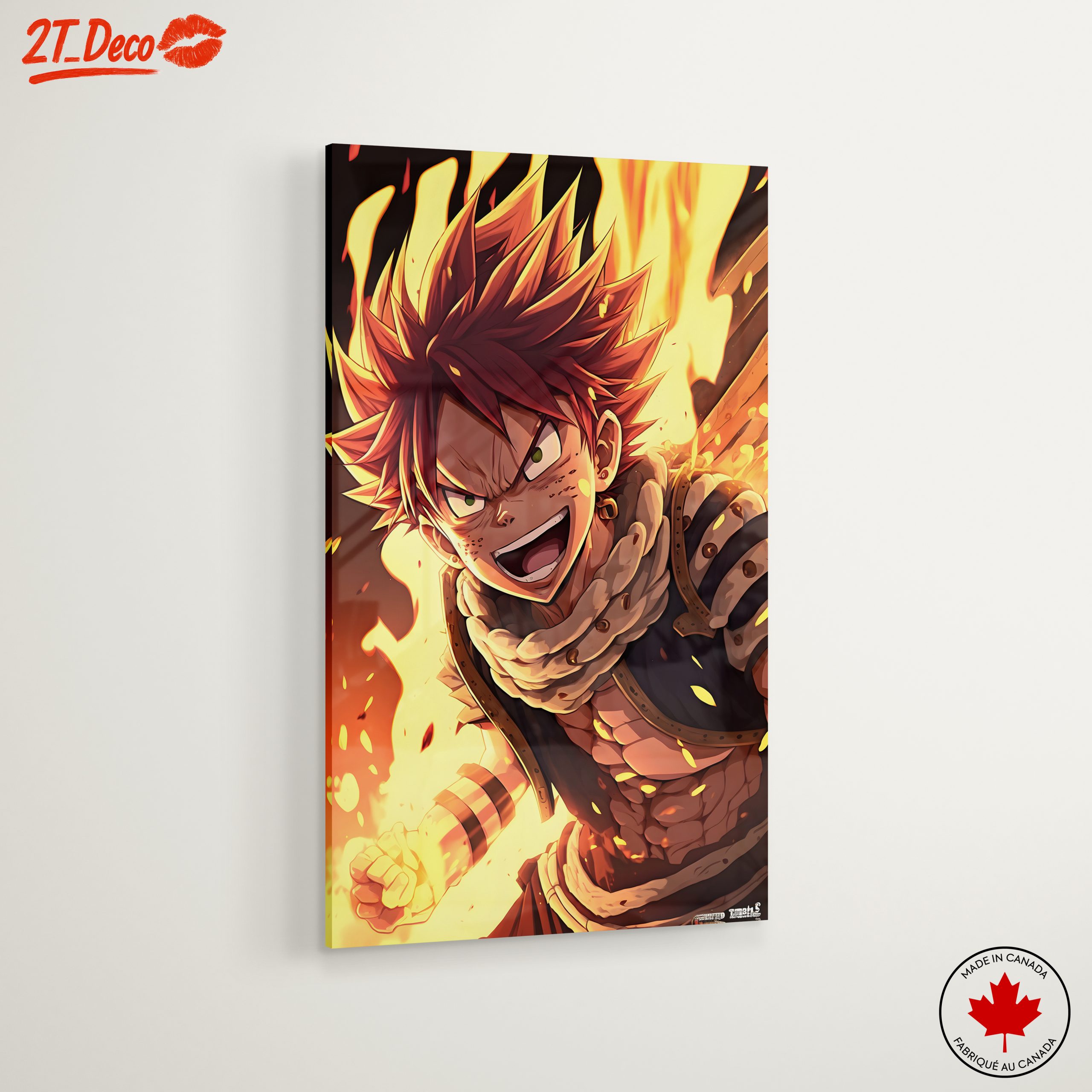 Fairy Tail Character in Flames - Image 6