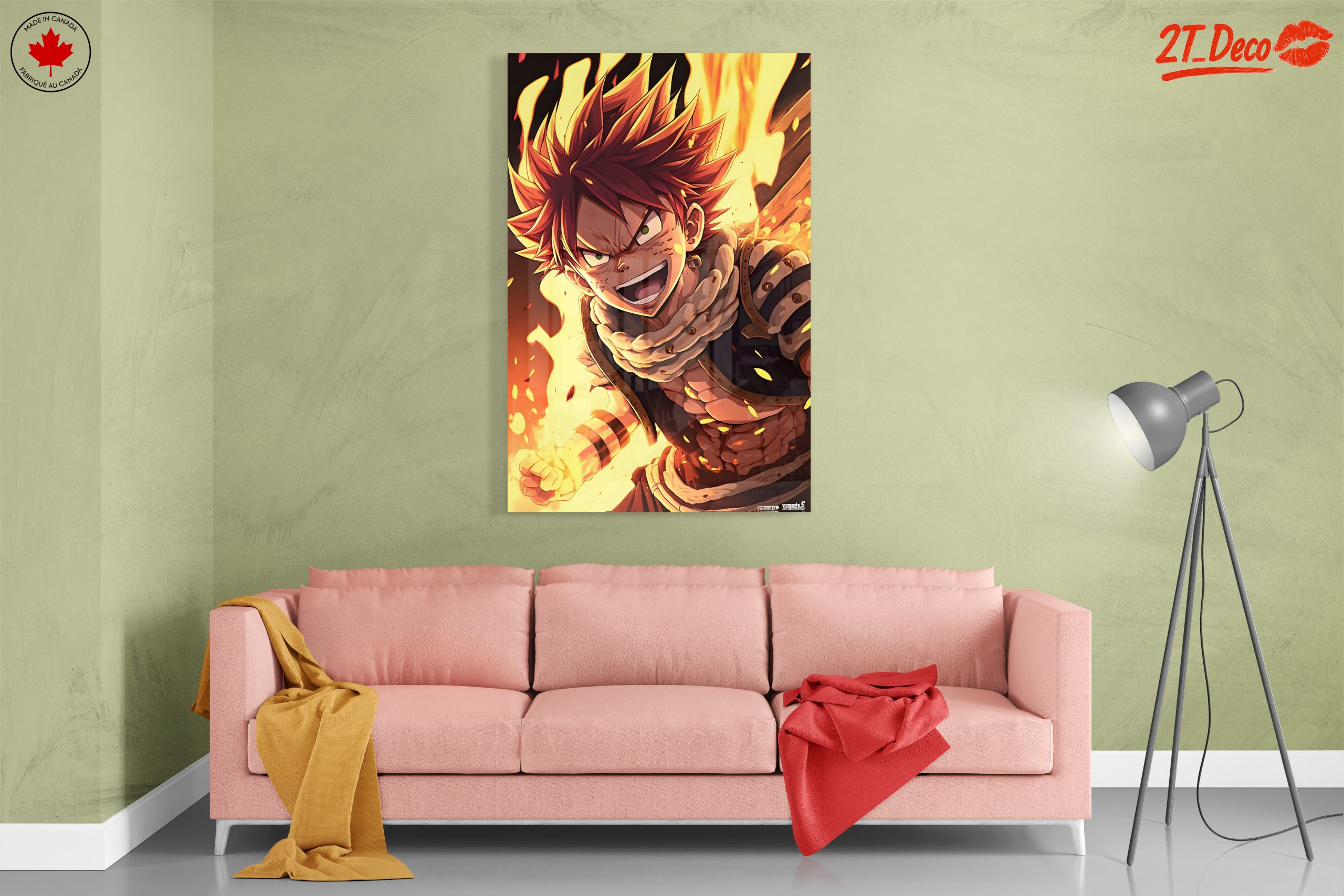 Fairy Tail Character in Flames - Image 7