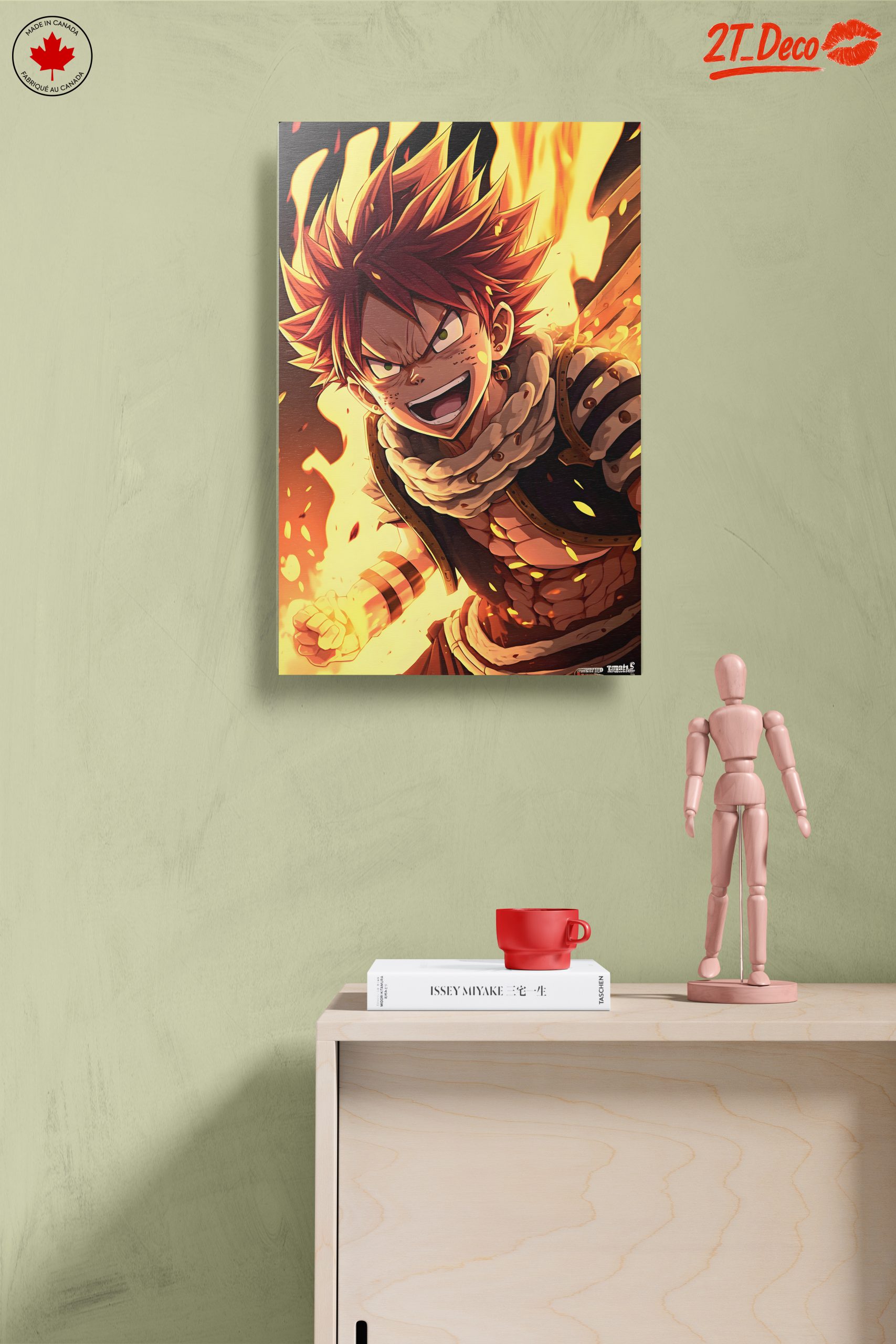 Fairy Tail Character in Flames - Image 14