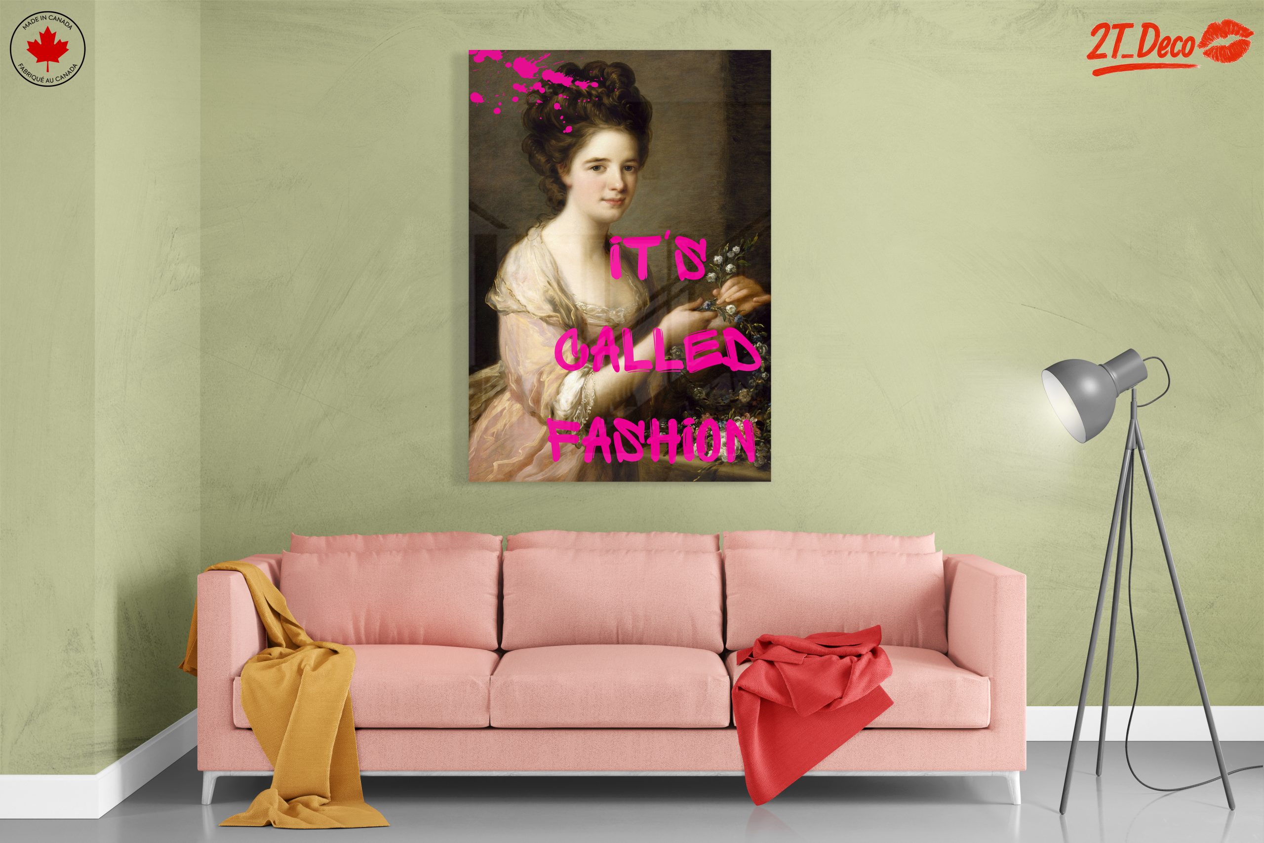Stylized Fashion Illustration Featuring Elegant Lady - Image 7