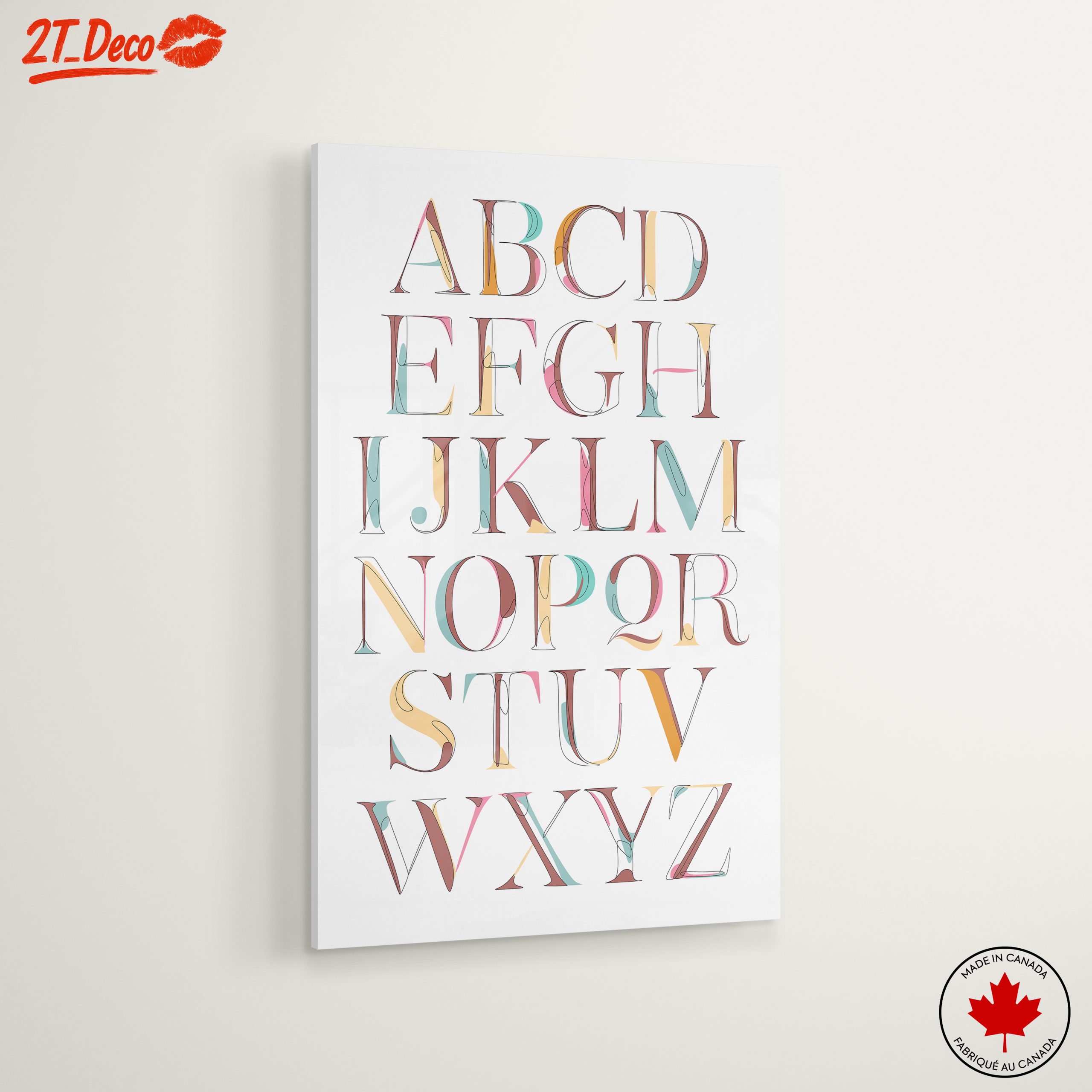 Colorful Bold Typography Letters Design - Image 6