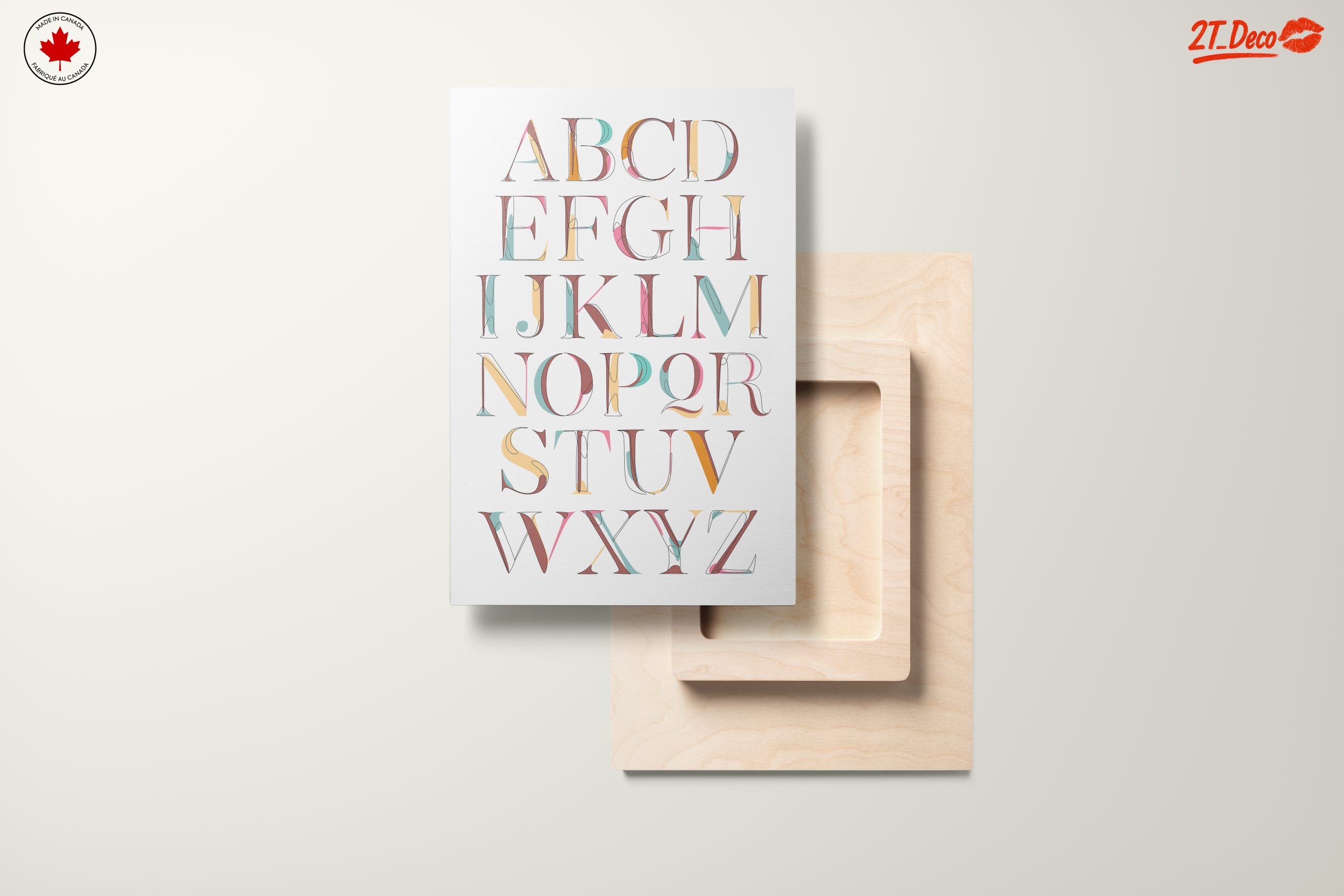 Colorful Bold Typography Letters Design - Image 11