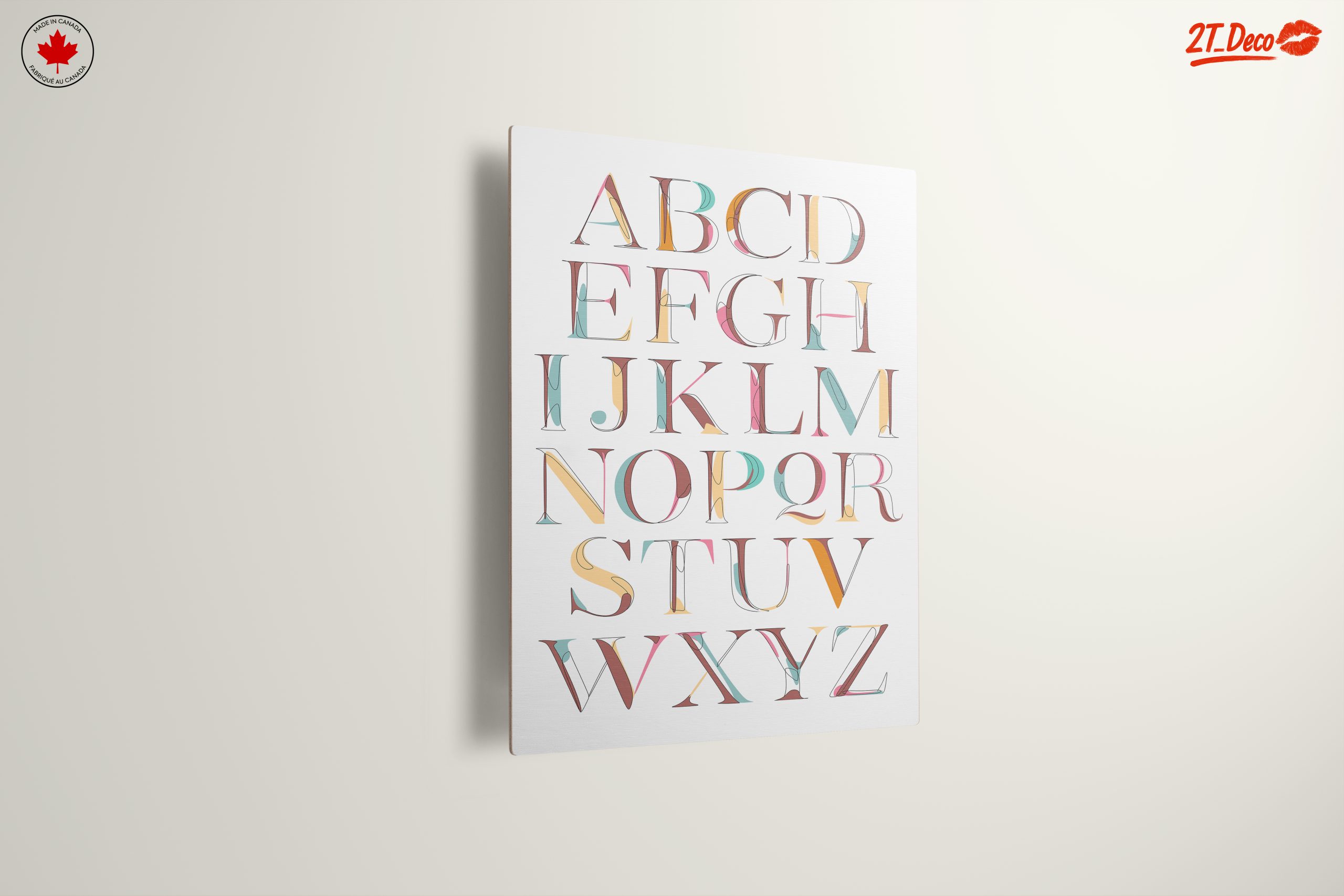 Colorful Bold Typography Letters Design - Image 13