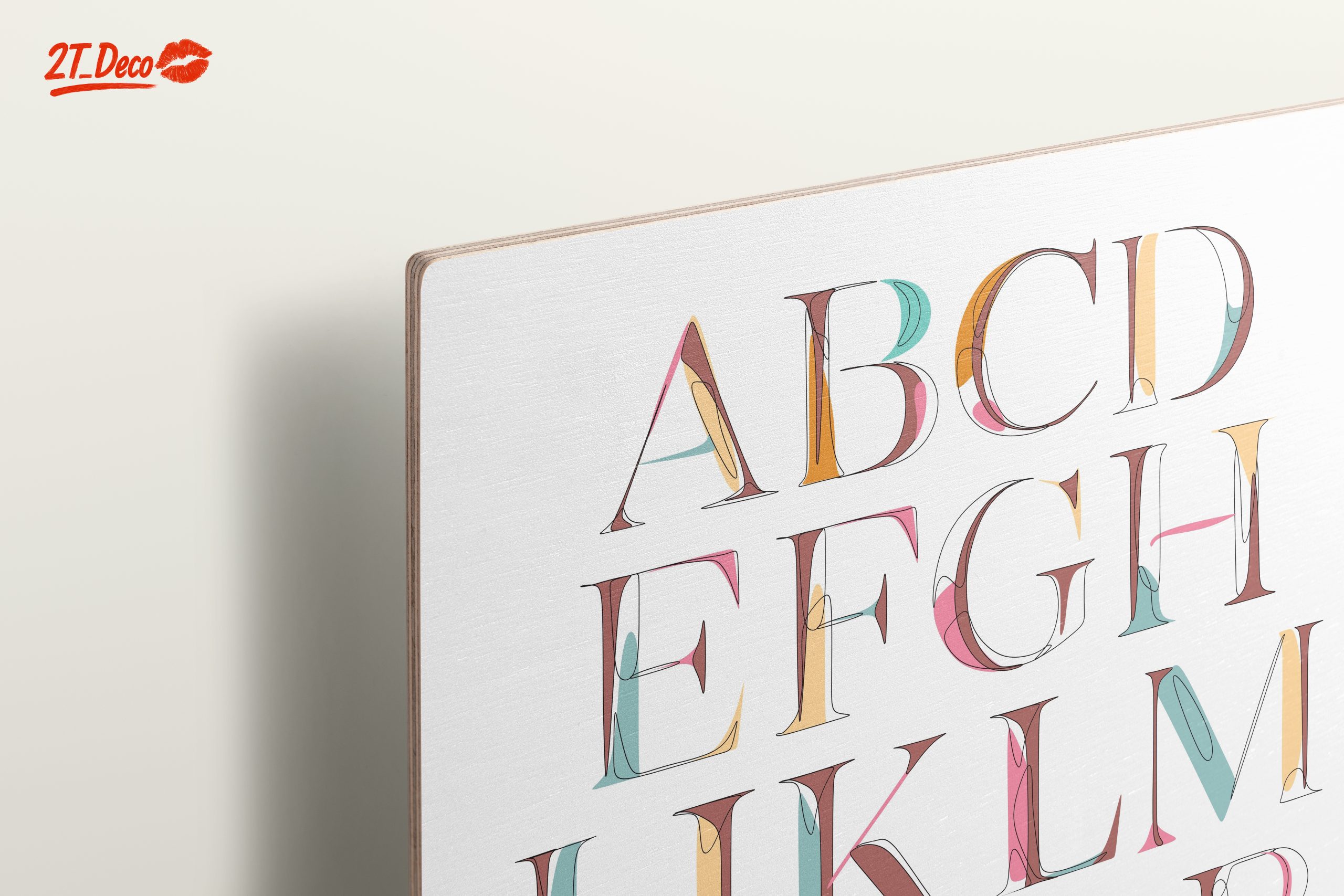 Colorful Bold Typography Letters Design - Image 15