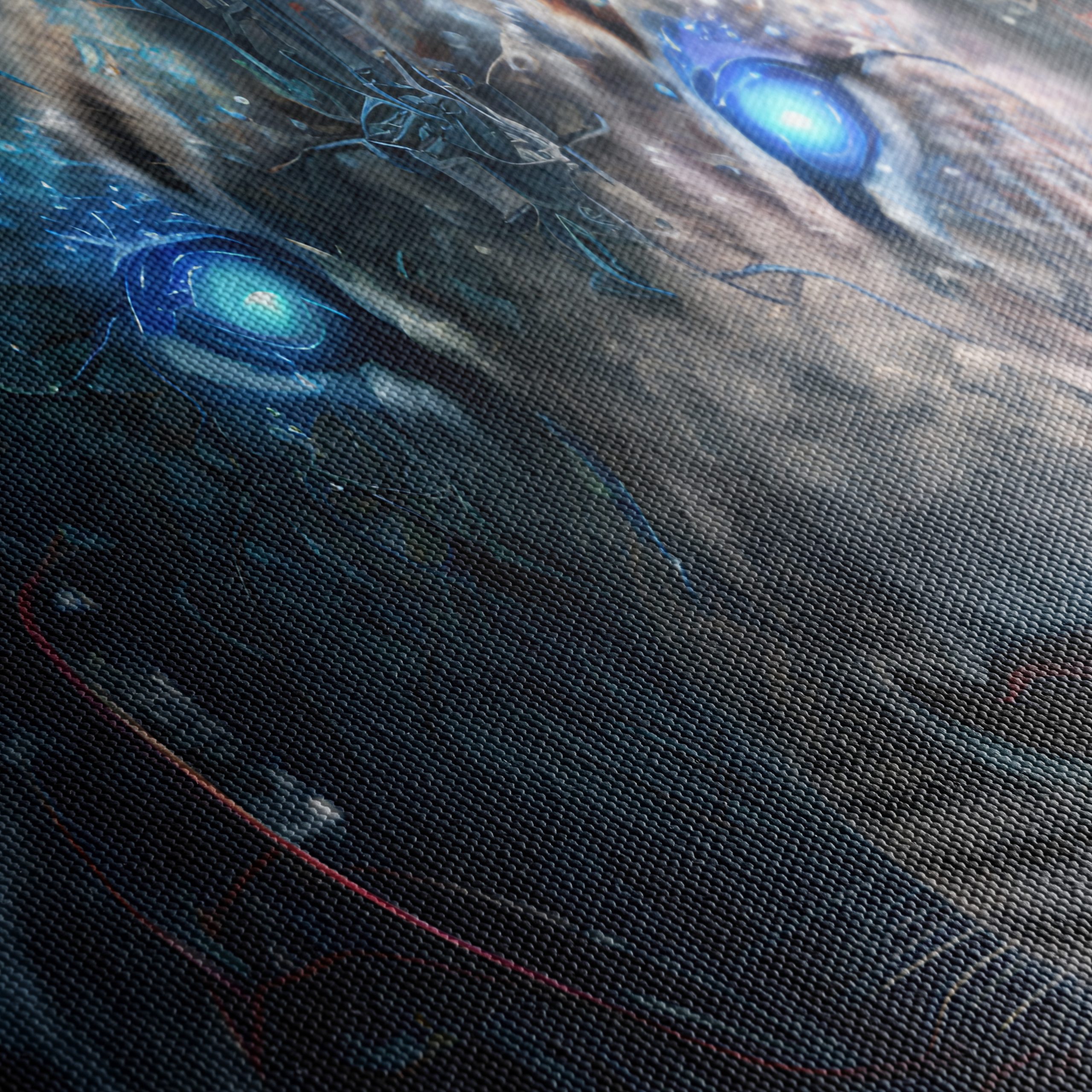 Cybernetic Lion Artwork with Futuristic Elements - Image 5