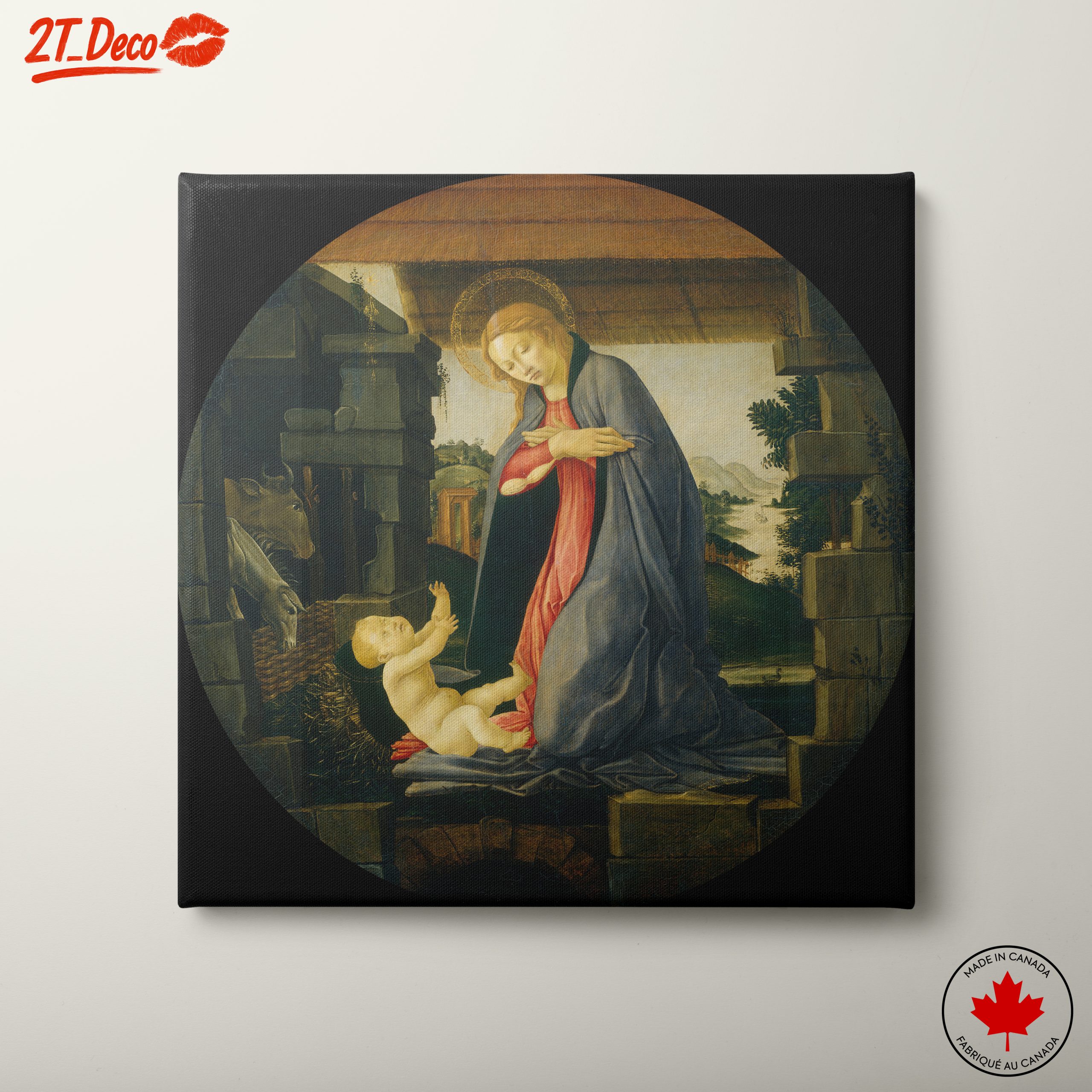 Madonna and Child Religious Artwork