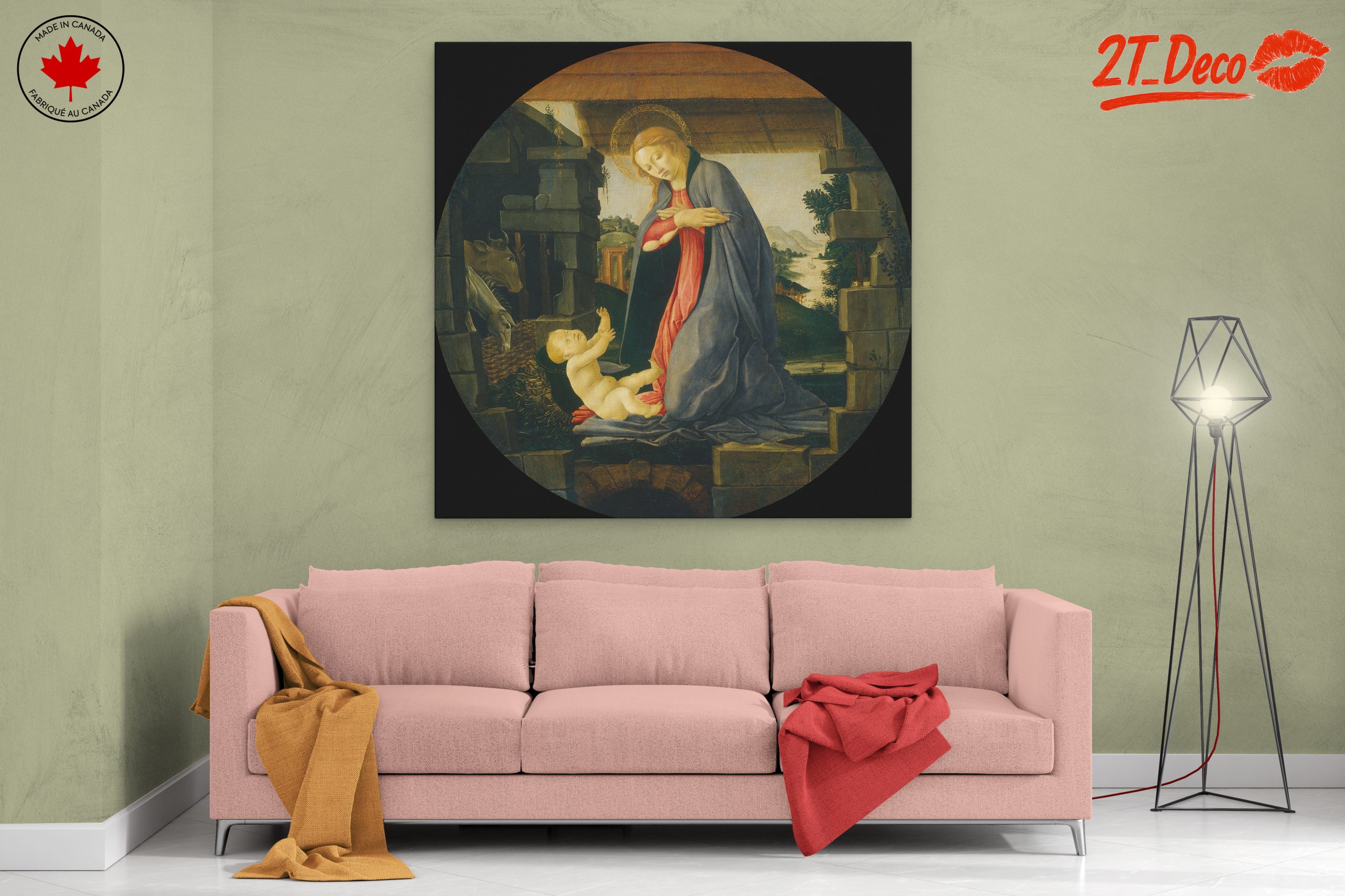 Madonna and Child Religious Artwork - Image 2