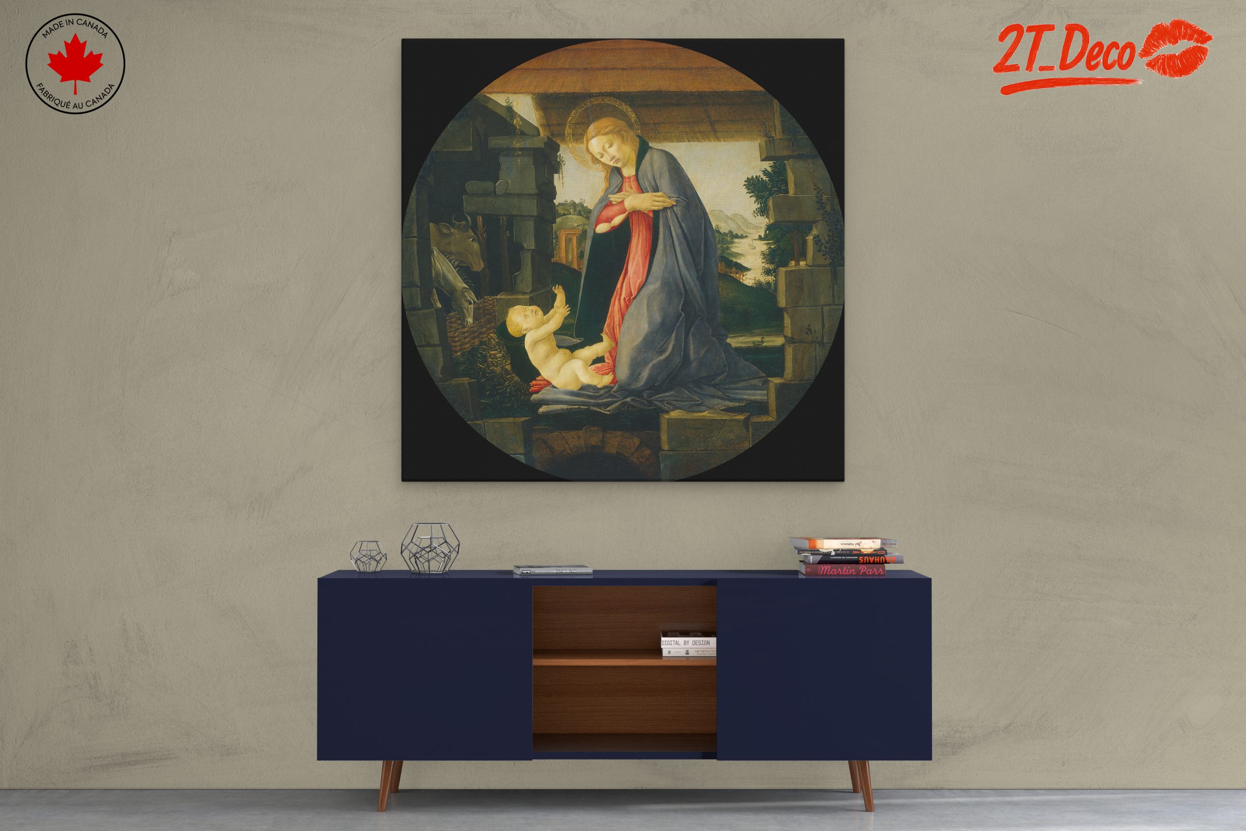 Madonna and Child Religious Artwork - Image 3