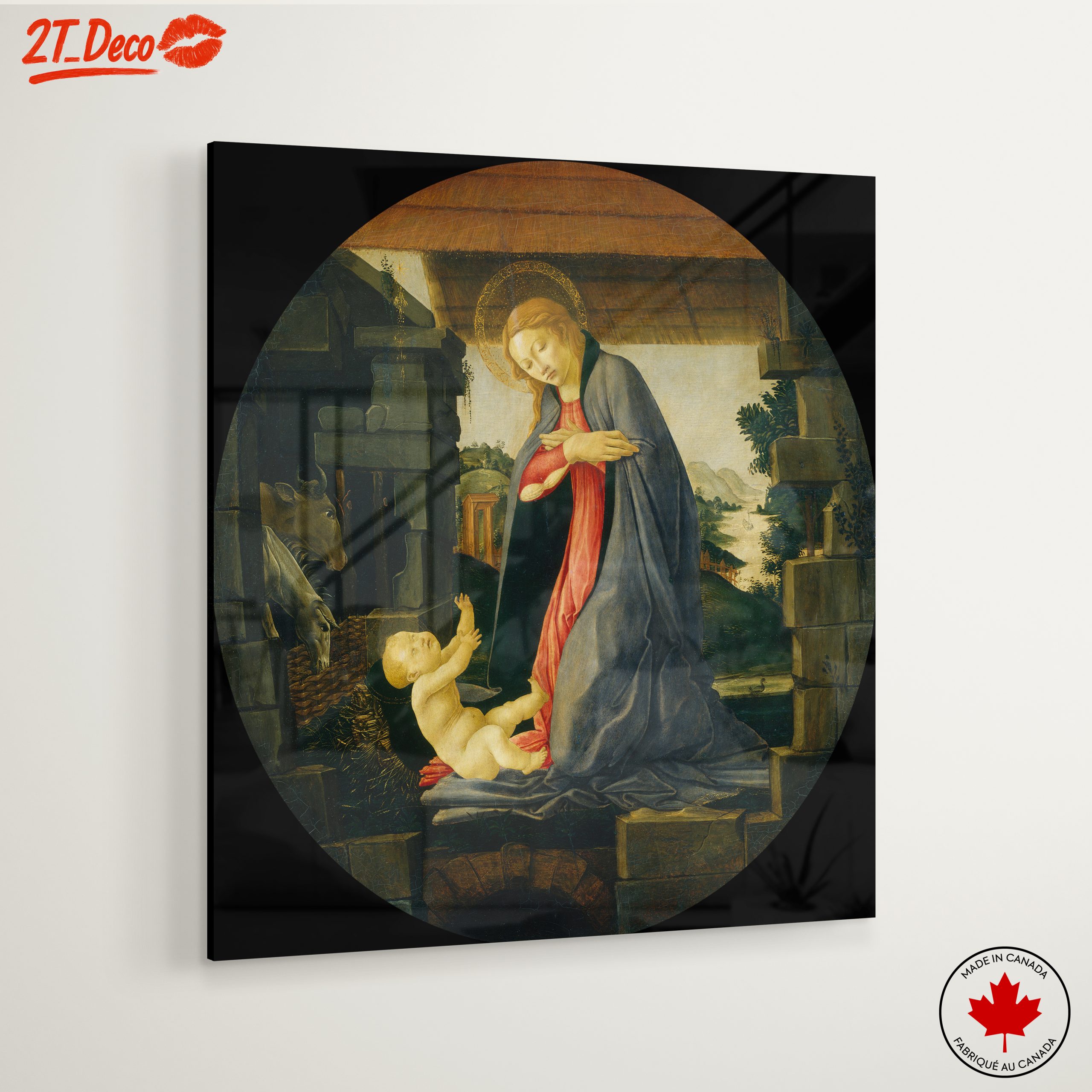 Madonna and Child Religious Artwork - Image 6