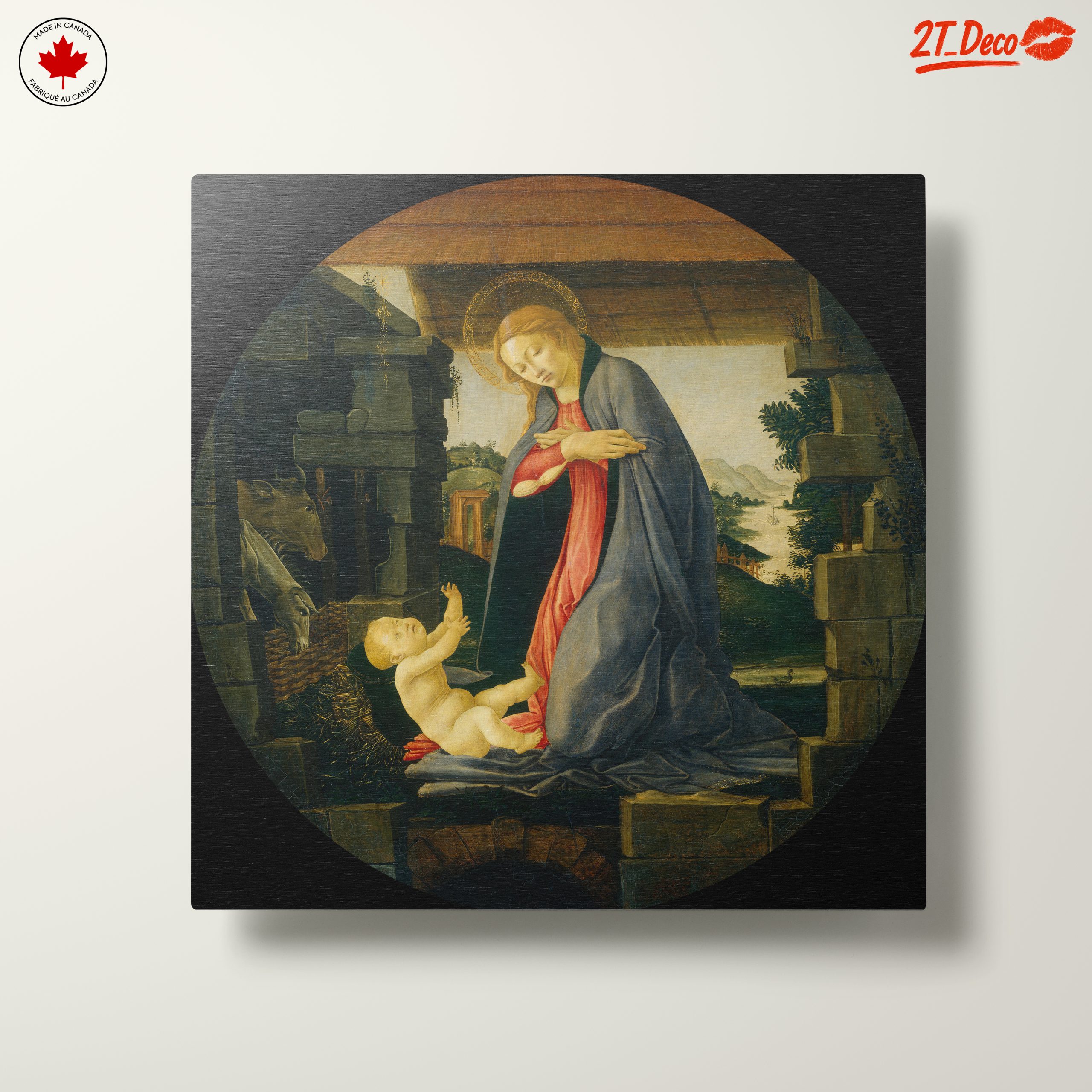 Madonna and Child Religious Artwork - Image 10