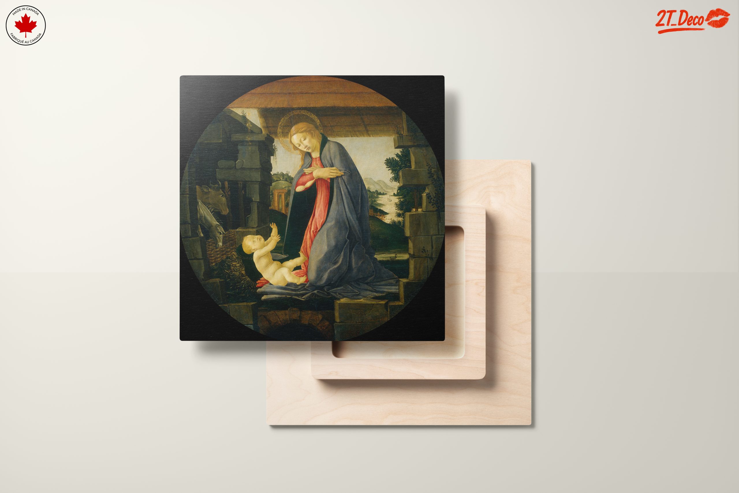 Madonna and Child Religious Artwork - Image 11