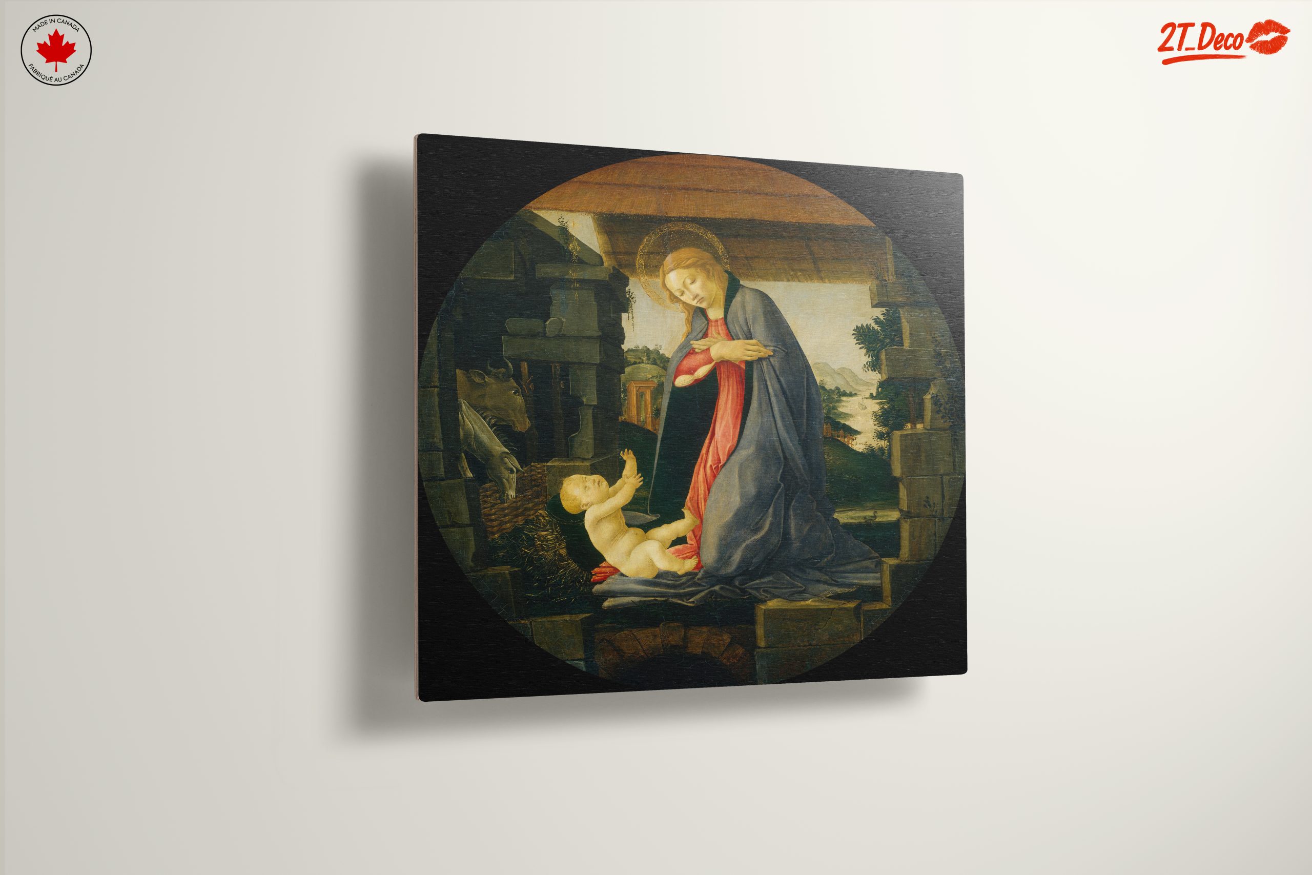 Madonna and Child Religious Artwork - Image 13