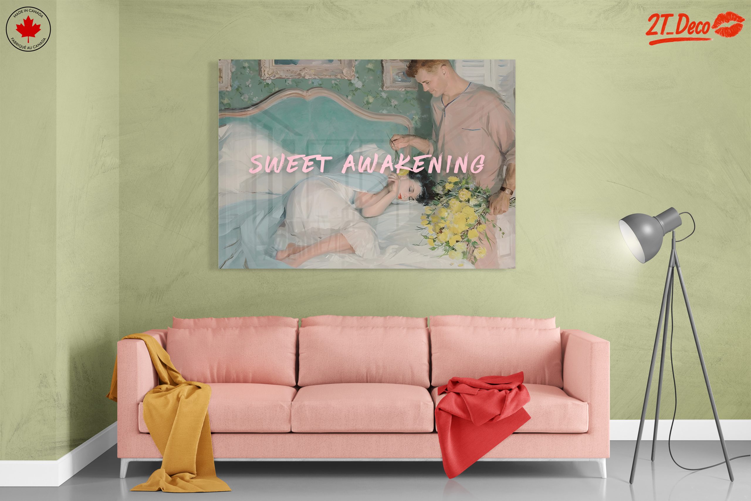 Sweet Awakening Romantic Portrait Art - Image 7