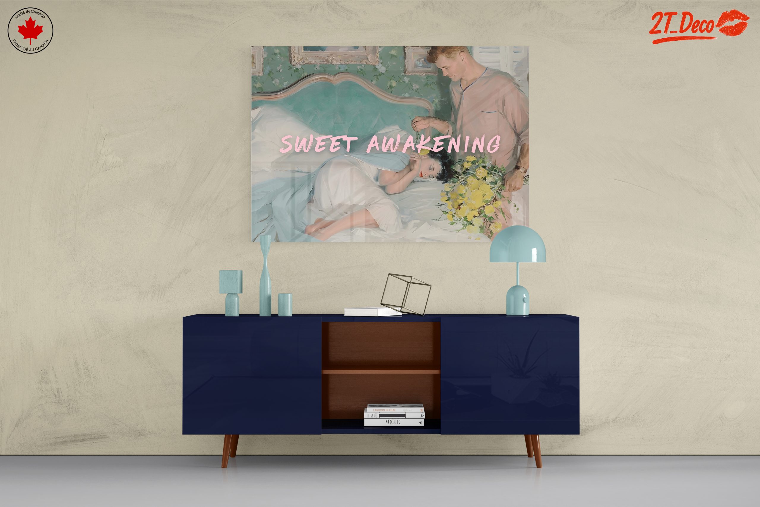 Sweet Awakening Romantic Portrait Art - Image 8