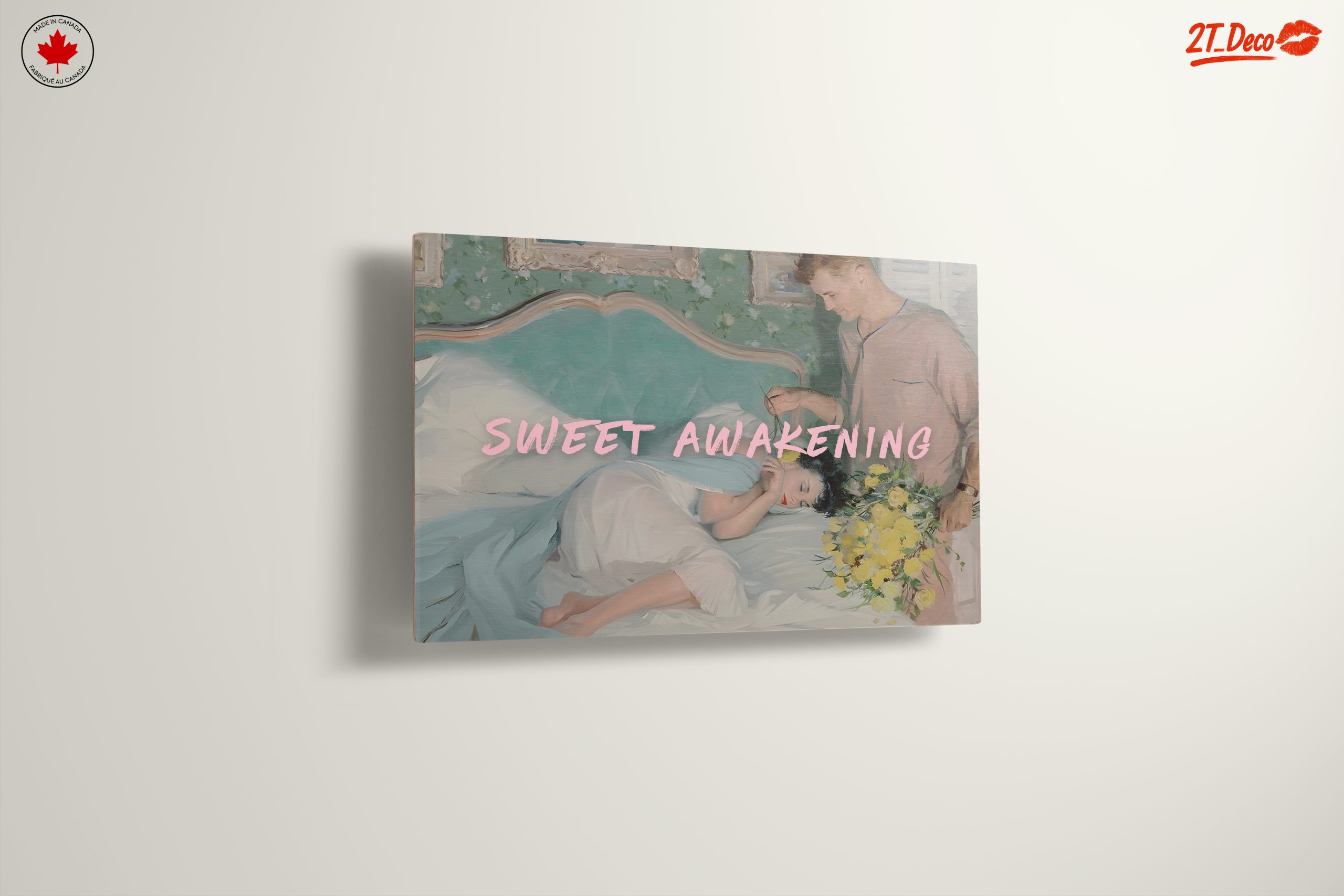 Sweet Awakening Romantic Portrait Art - Image 13