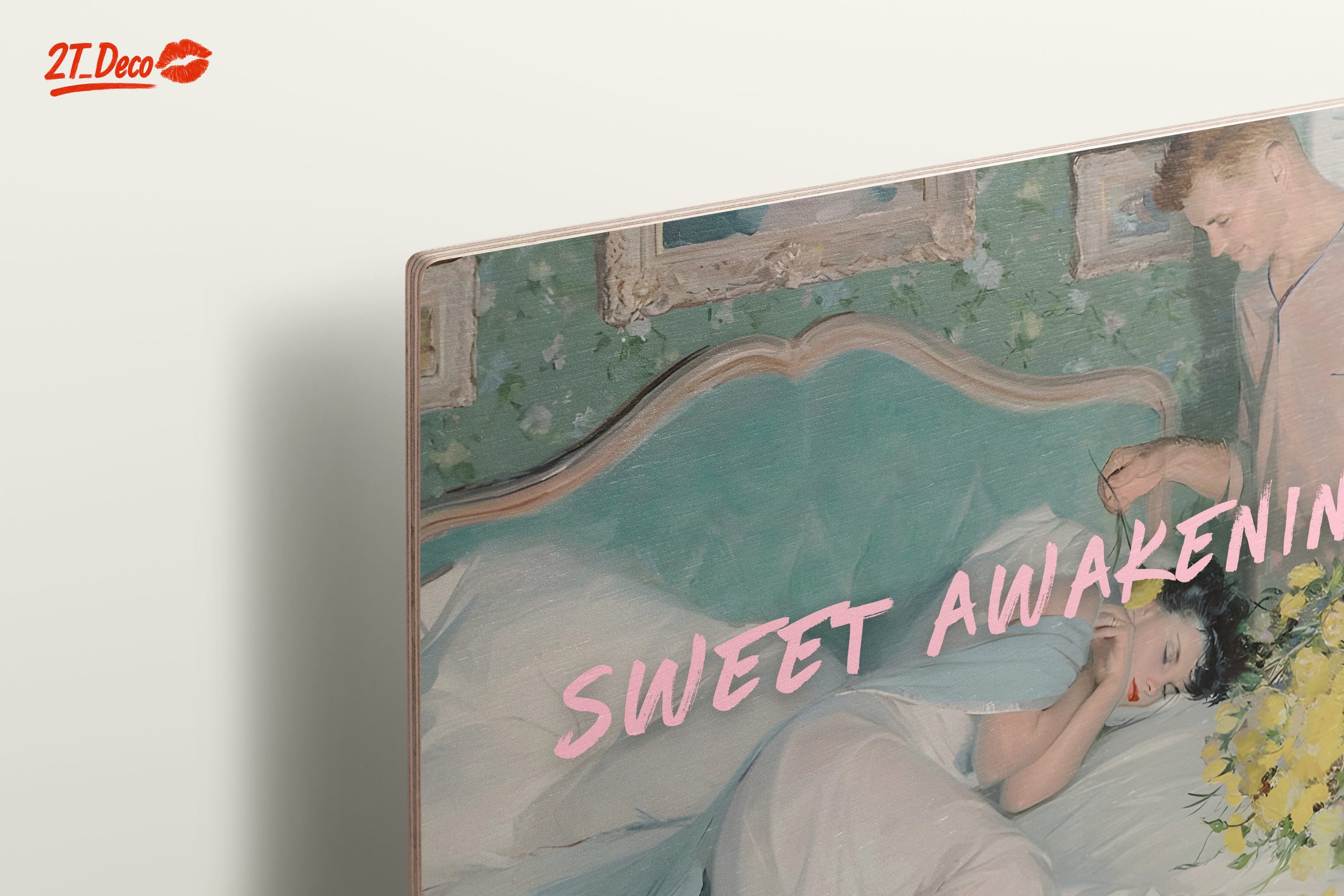 Sweet Awakening Romantic Portrait Art - Image 15