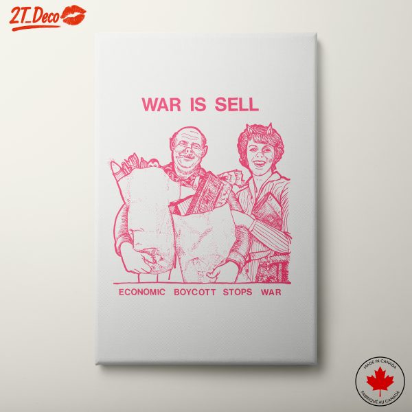 Bold Political Commentary Art Design