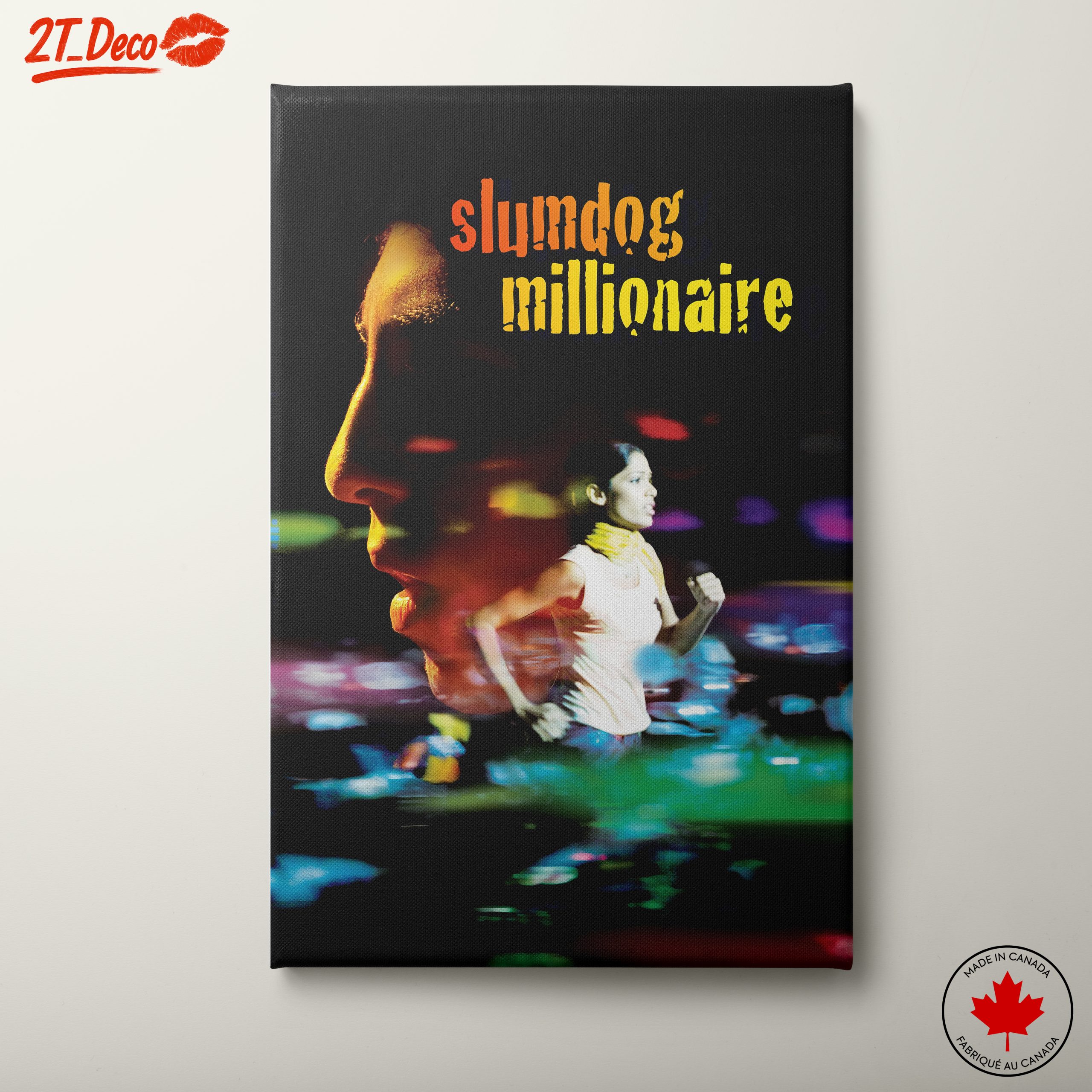 Slumdog Millionaire Inspirational Art