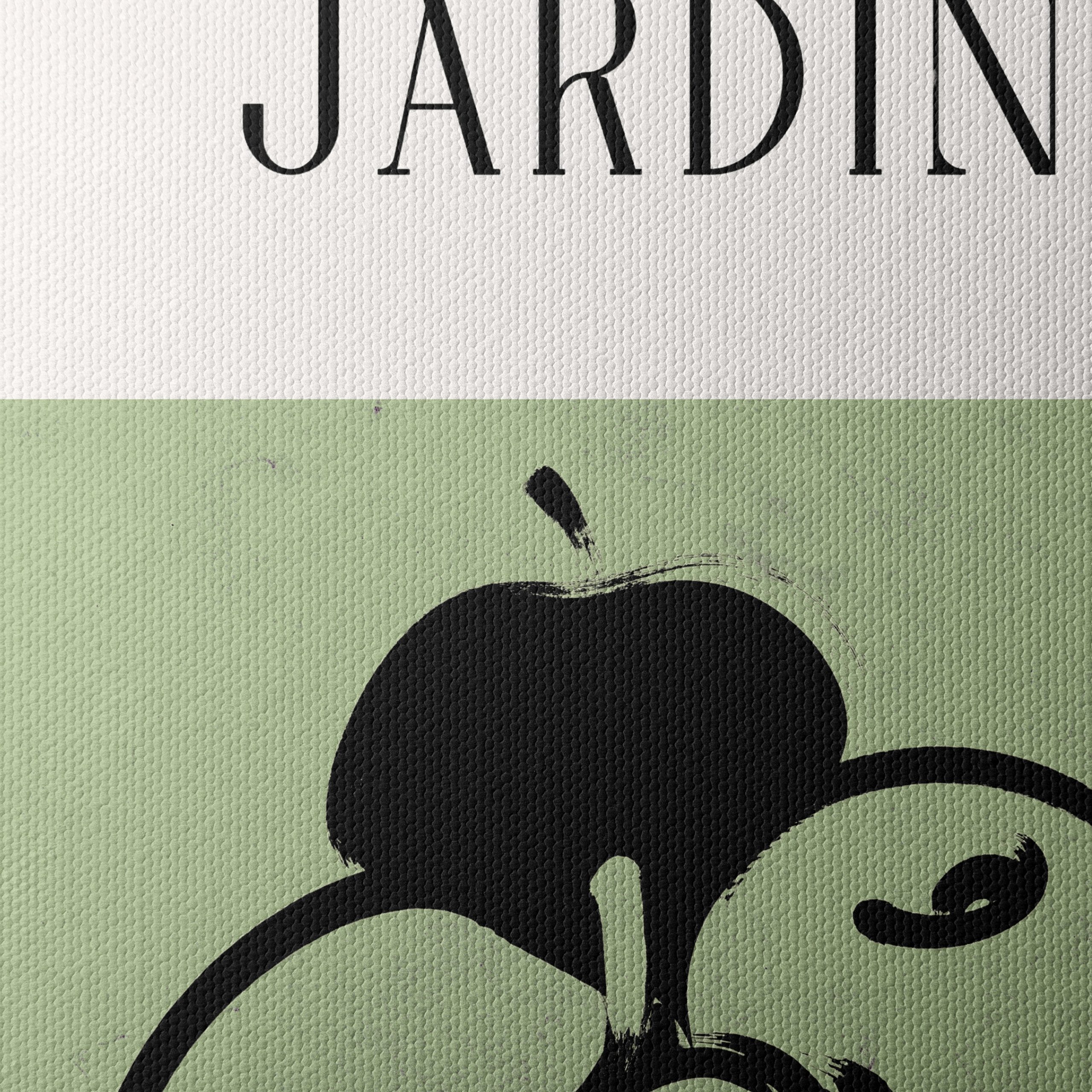 Stylized Abstract Apple Artwork - Image 4