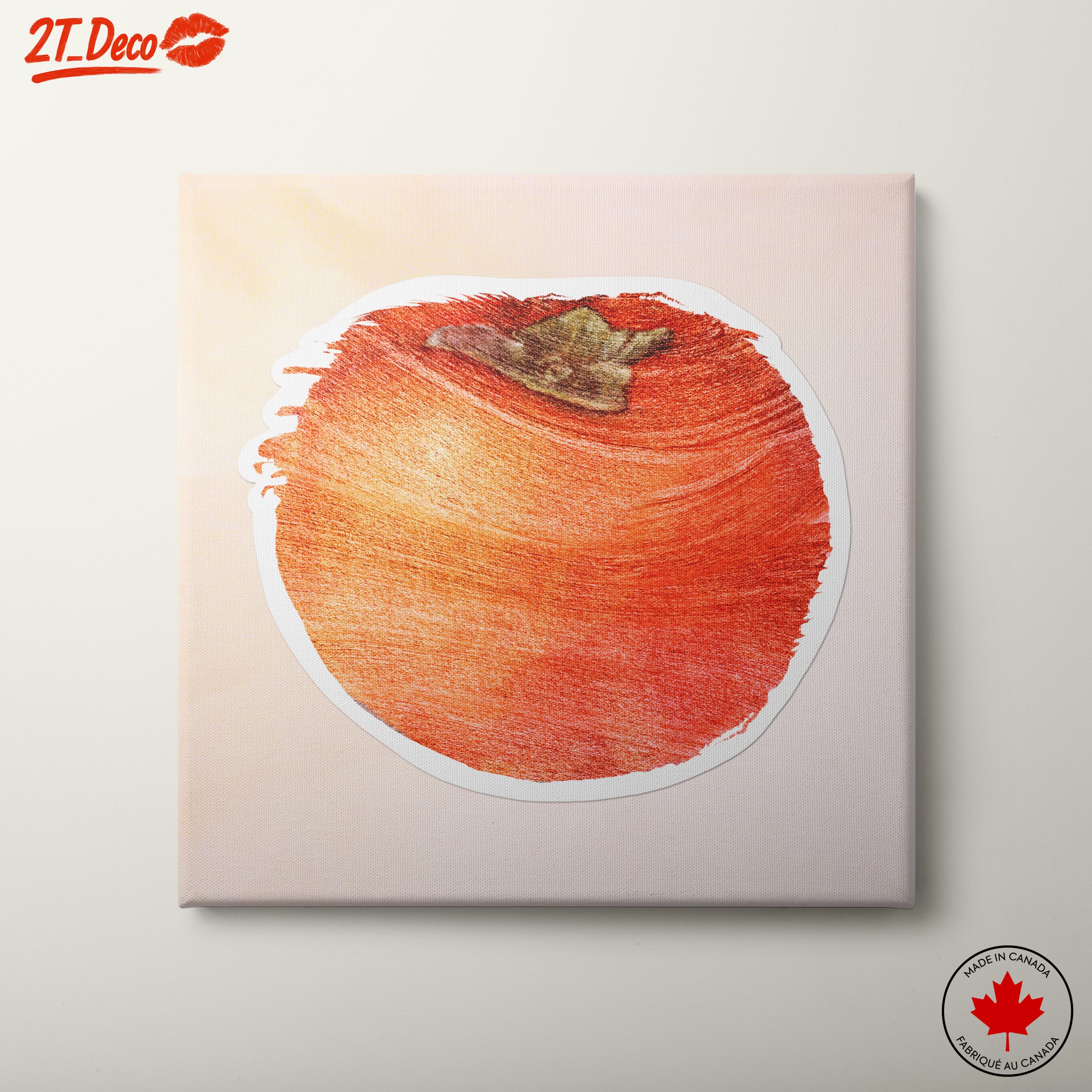 Abstract Fruit Illustration Art