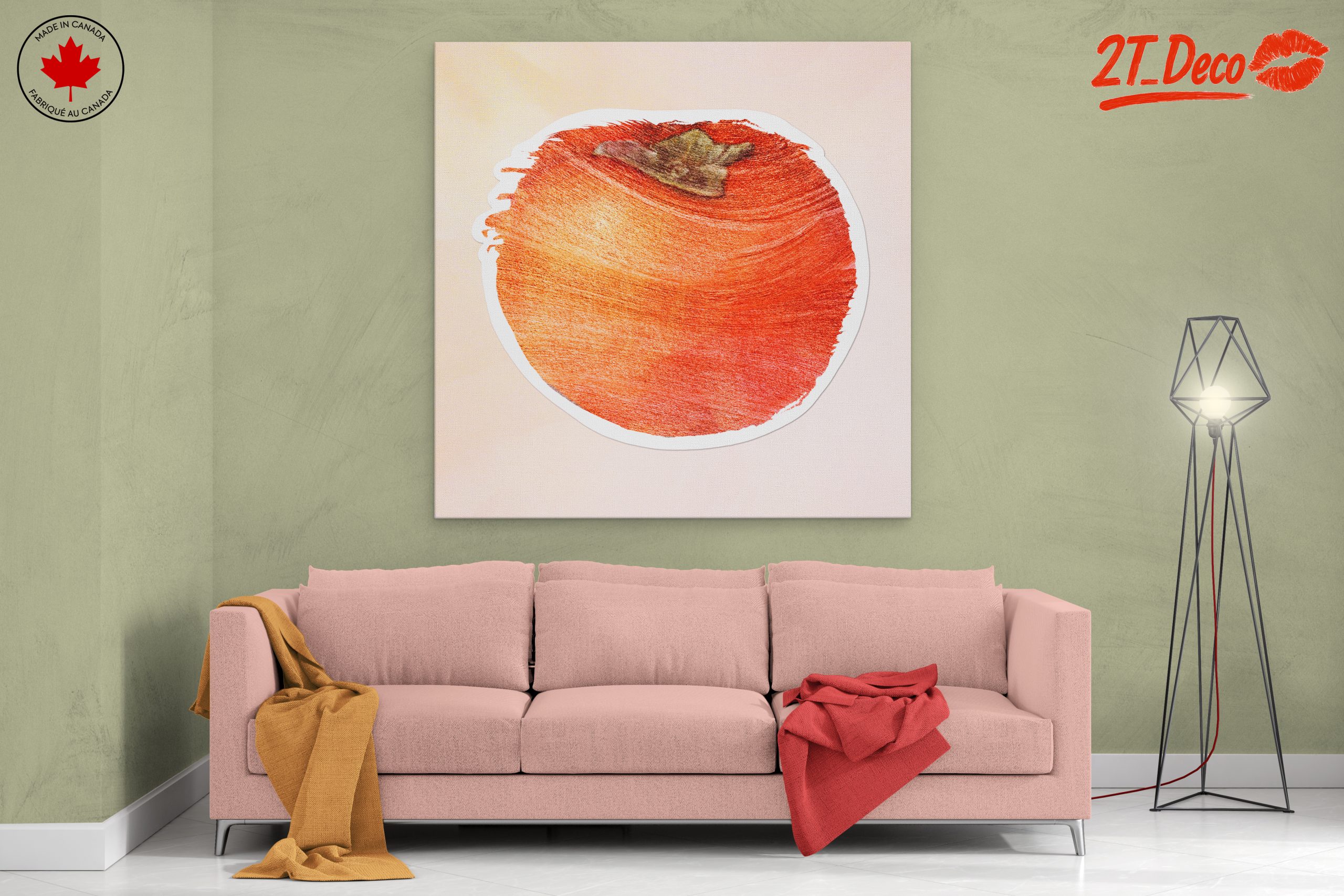 Abstract Fruit Illustration Art - Image 2