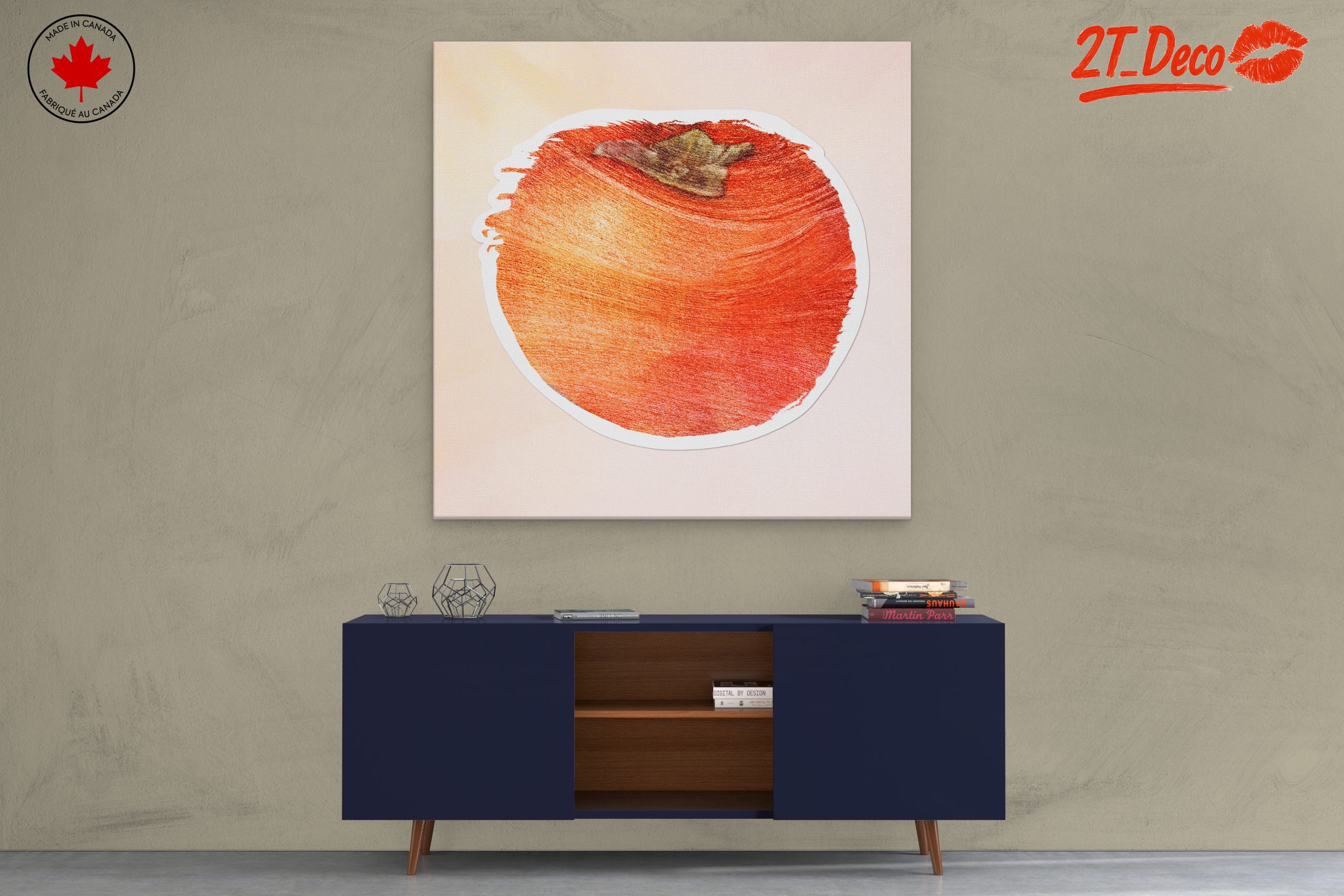 Abstract Fruit Illustration Art - Image 3